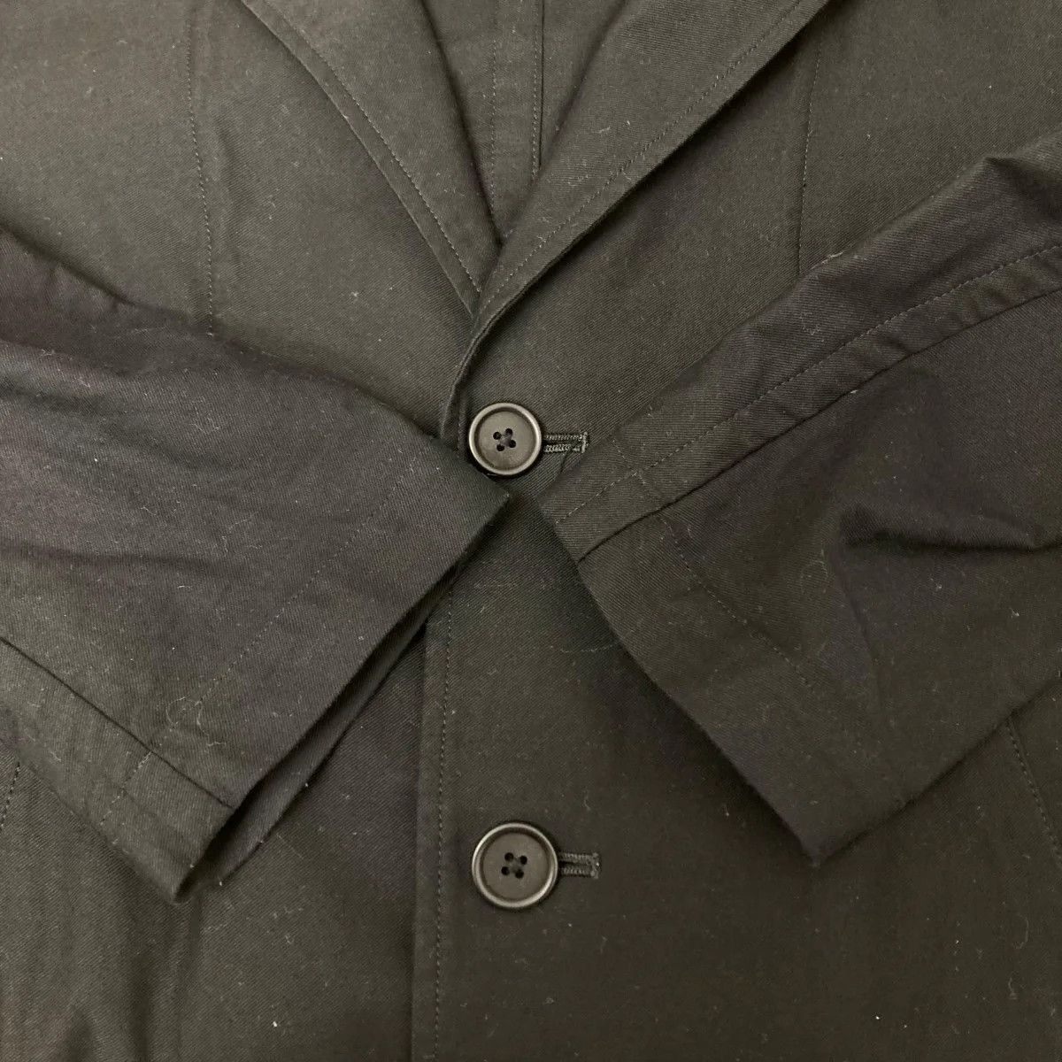 Yohji Yamamoto Pour Homme cotton twill pocket jacket HZ-J06-002 Size US M / EU 48-50 / 2 - 5 Thumbnail