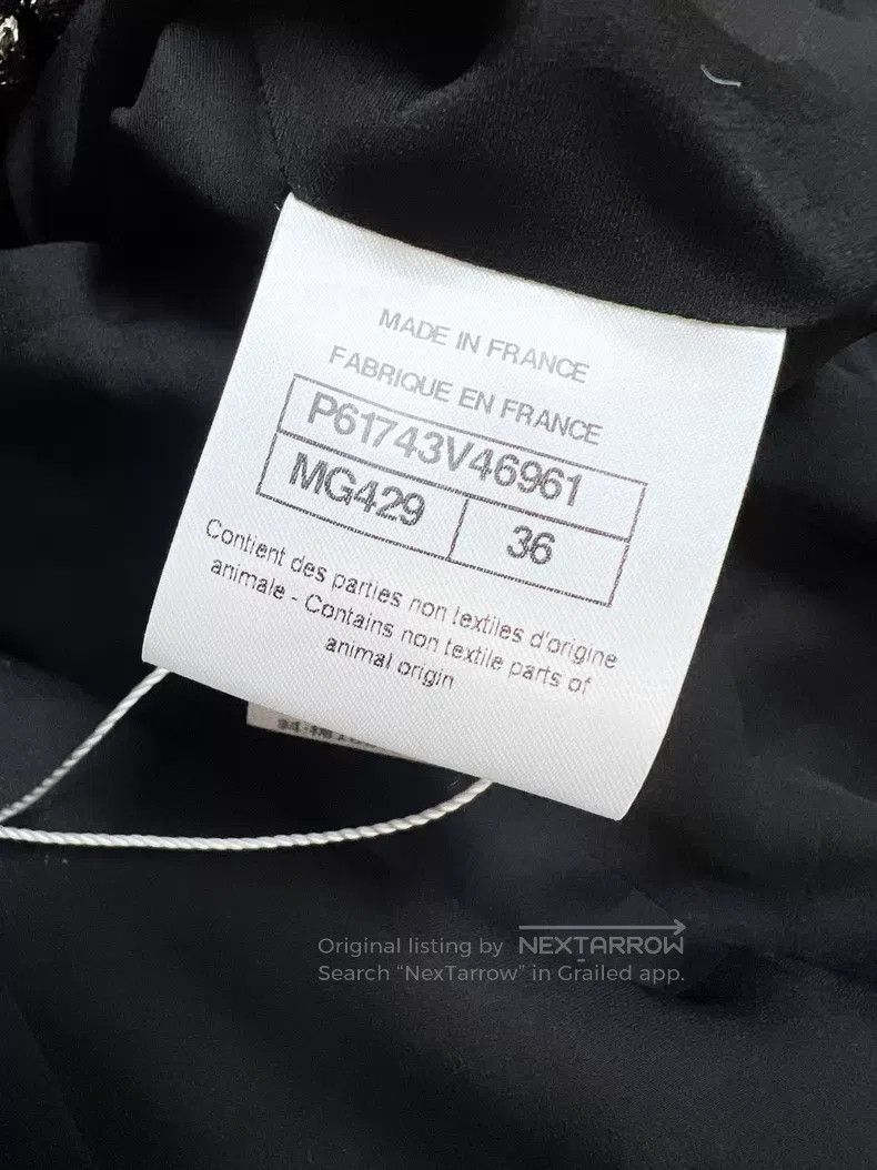 Chanel Chanel Long-sleeved braided jacket with tassel edge and go Size XS / US 0-2 / IT 36-38 - 7 Thumbnail