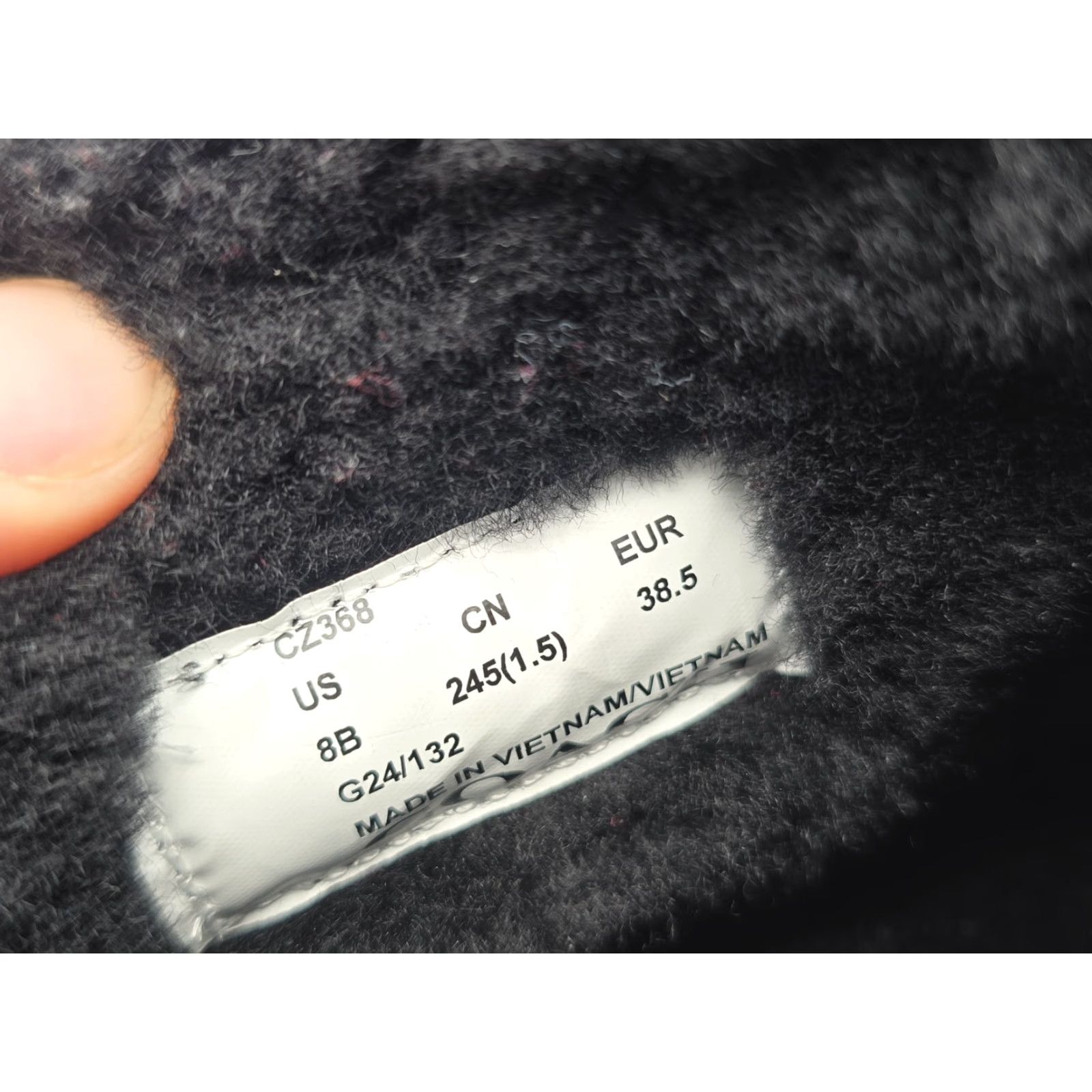 Coach Coach Boots Women Christina Shearling Bootie - Black Suede Sherpa Lined UGQ Sz 8B - 8B US - Coach Print Pattern Womens Boots Size US 6 / IT 36 - 7 Thumbnail
