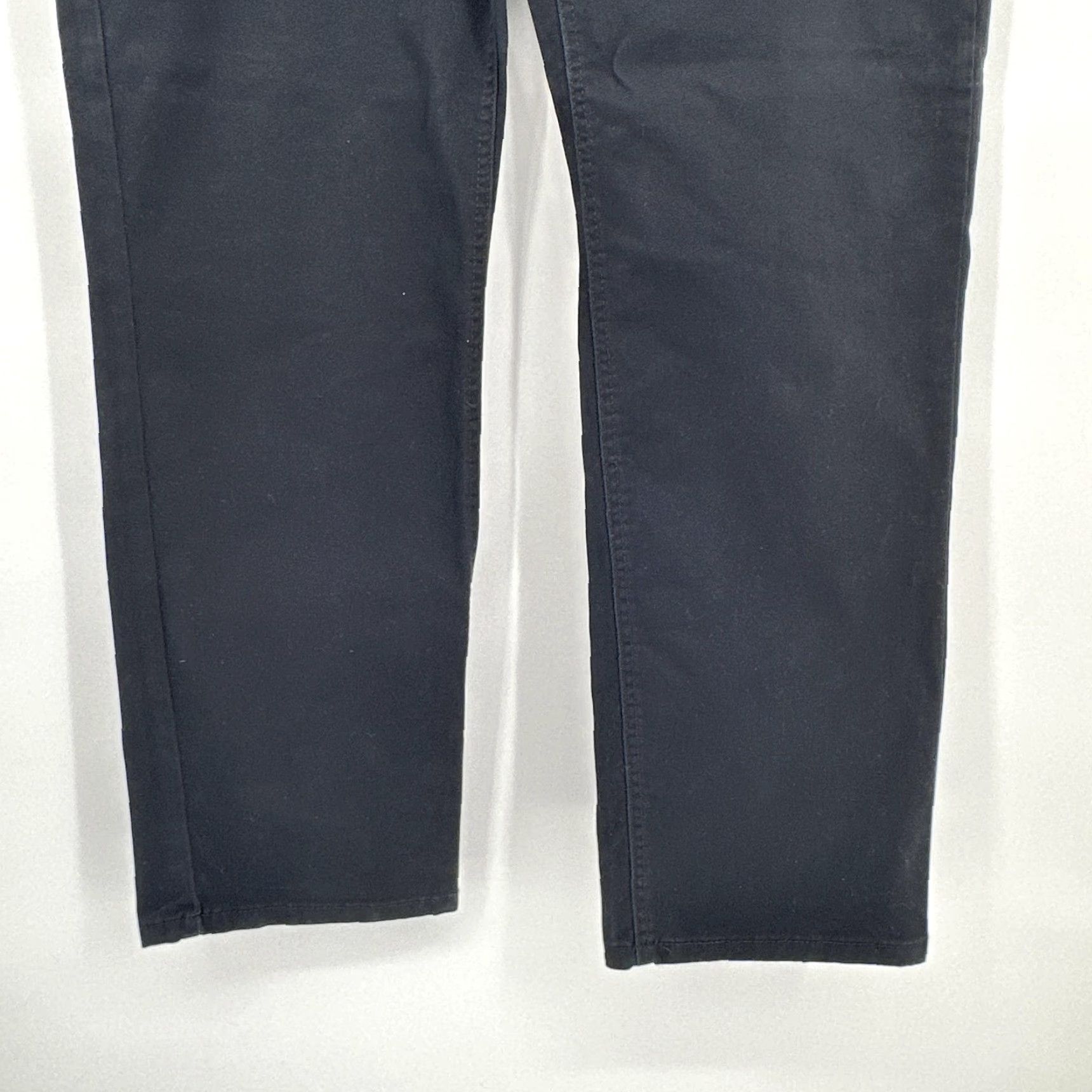 Levi's Levis 541 Jeans Mens 35x32 Black Athletic Taper All Seasons Tech Stretch Denim Size US 35 - 3 Thumbnail