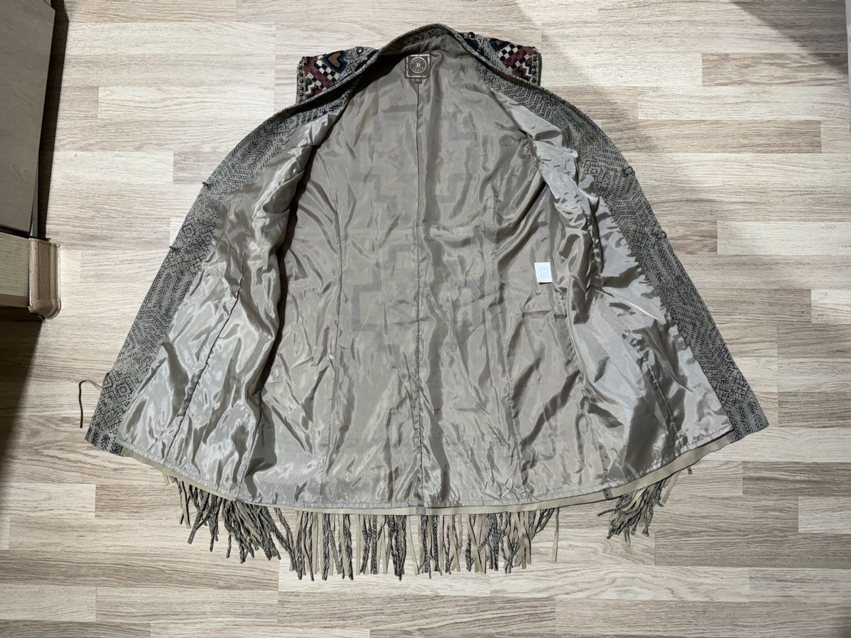 Designer × Double D Ranch Double D Ranch leather cape jacket strings embroidery beads Size XL / US 12-14 / IT 48-50 - 10 Thumbnail