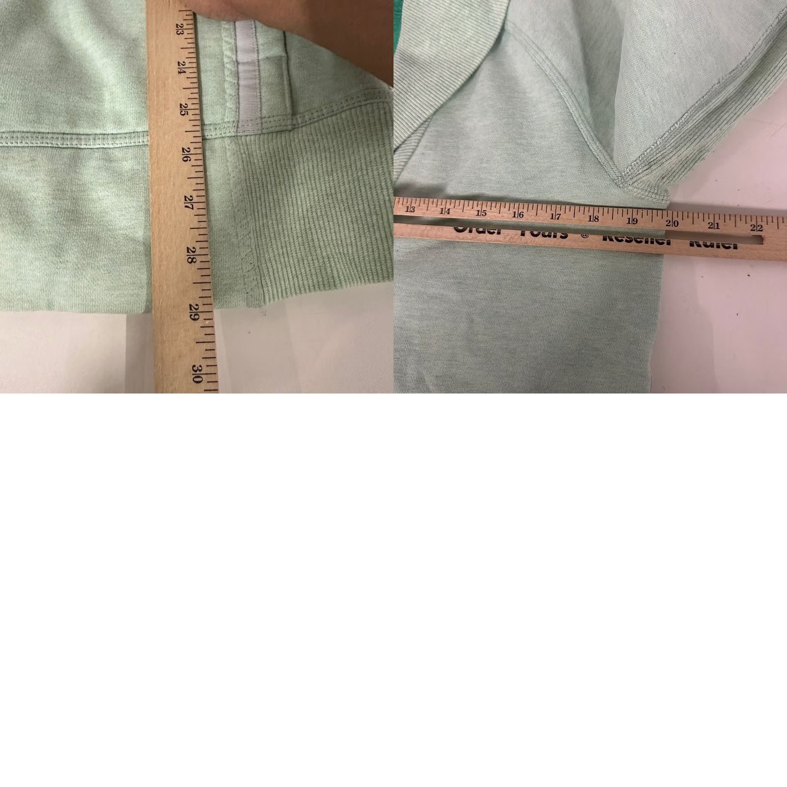 Lululemon Lululemon Yin To My Yang Cardi Fleece Snap Front Jacket Heathered Green Size 8 Women Athletic Zip Jacket Size M / US 6-8 / IT 42-44 - 9 Thumbnail