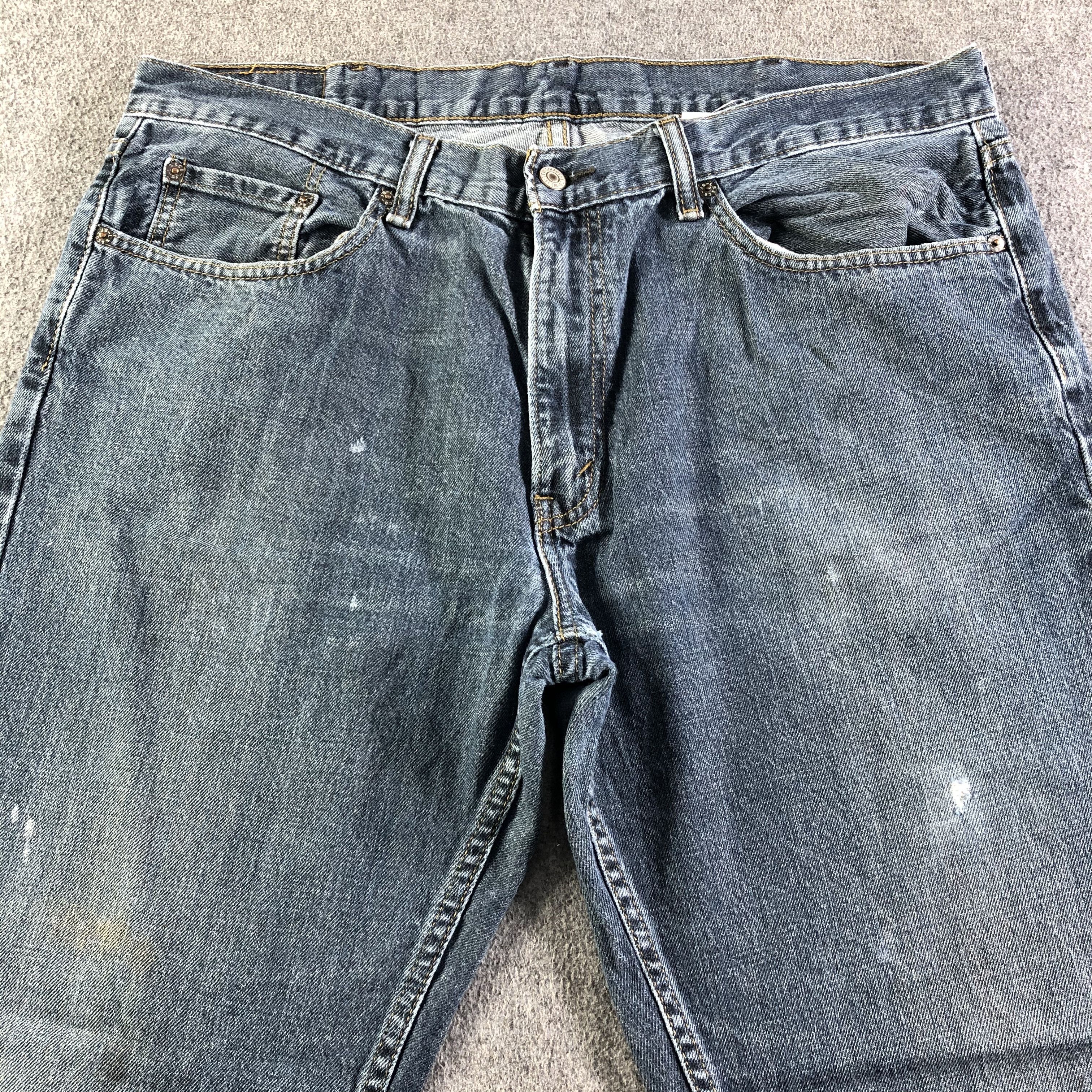 Levi's Vintage Blue Wash Levis 559 Jeans-J4272 Size US 39 - 3 Thumbnail