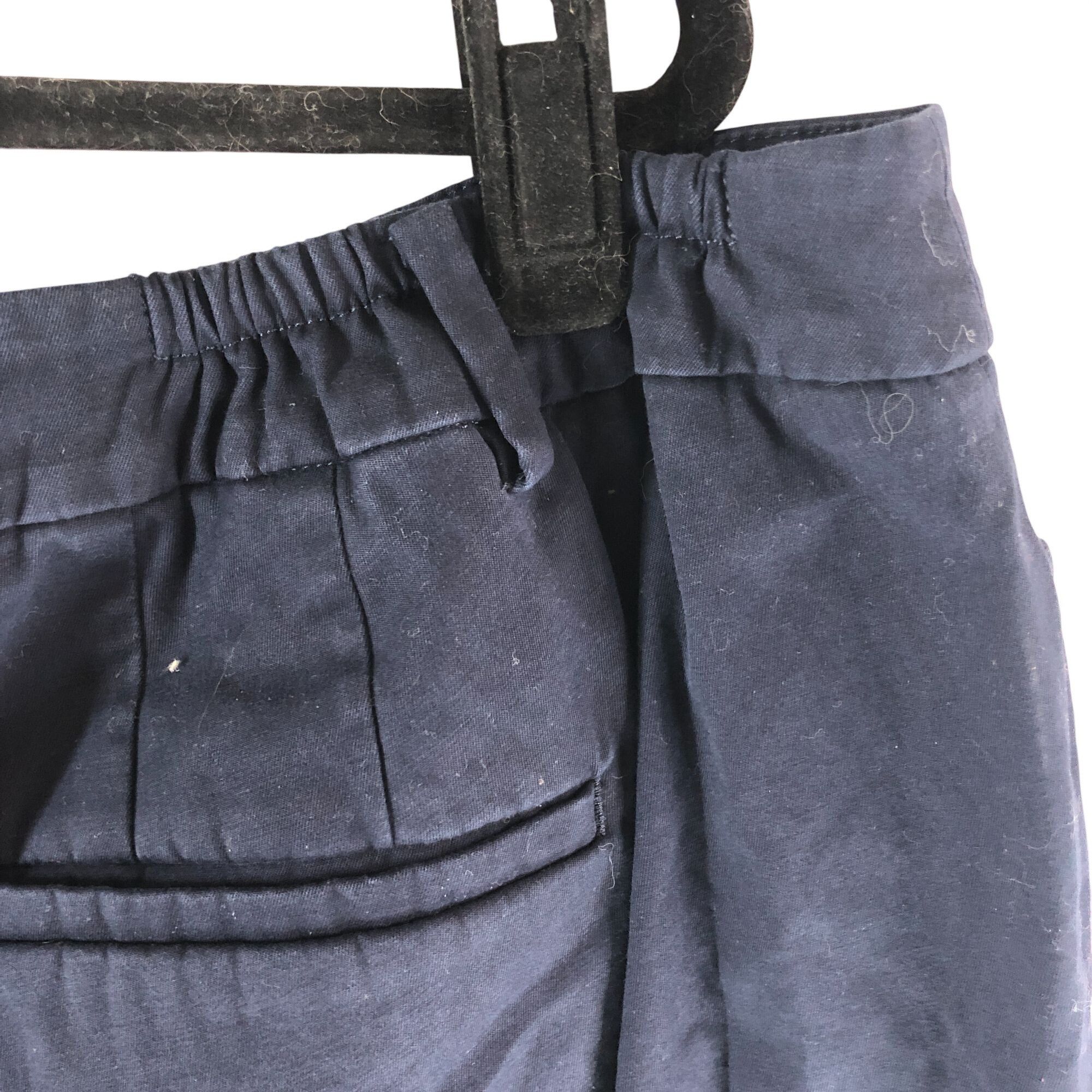 Talbots Talbots Womens Pants Perfect Skimmer Capri Cotton Khaki Stre Size 42" / US 20 - 3 Thumbnail