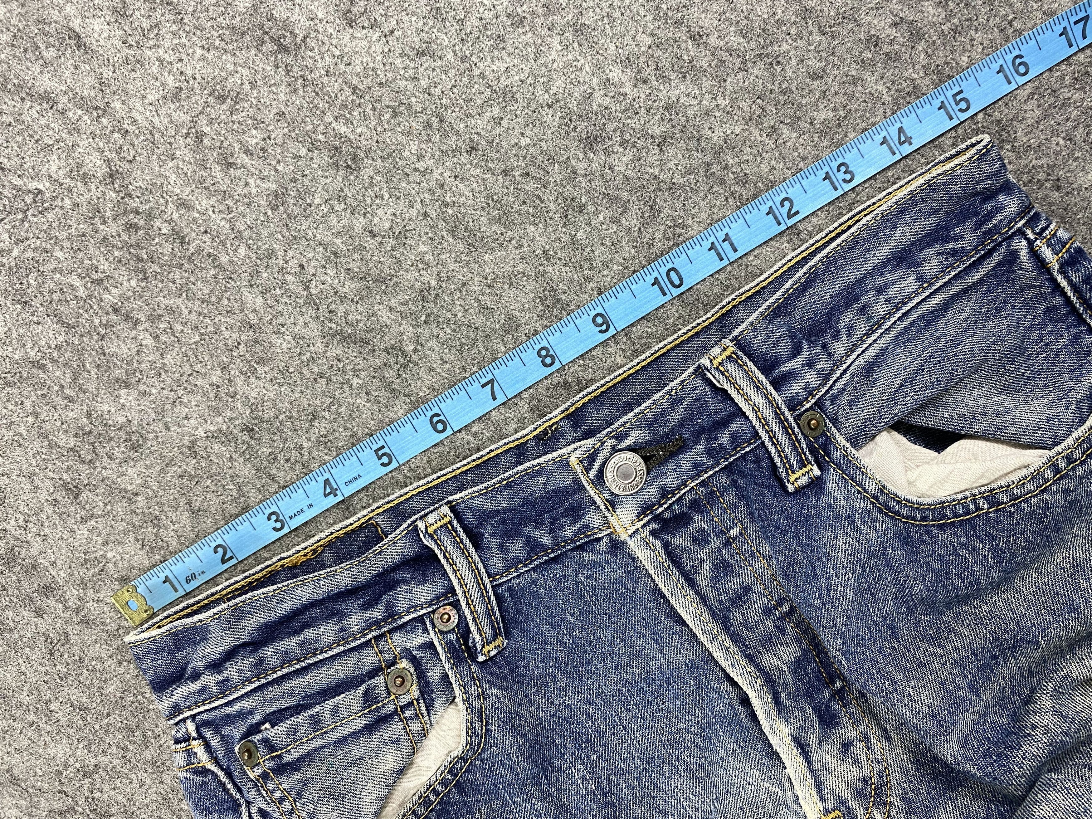 Levi's Blue Distressed Vintage Levi's 501 Jeans 30x28 Denim -JN1163 Size US 30 / EU 46 - 5 Thumbnail