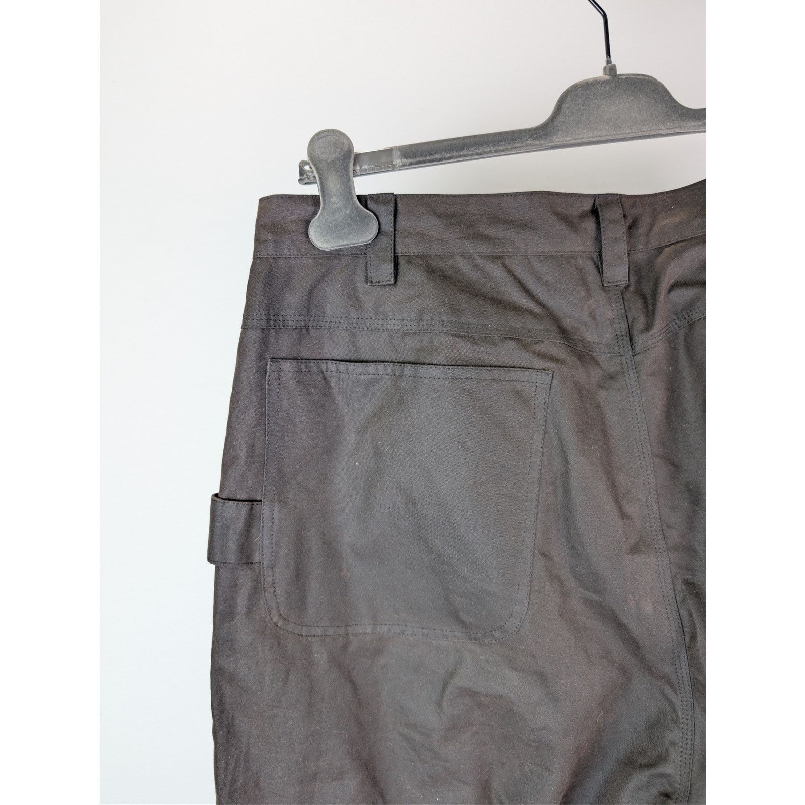 Bode o1rshd1 Waxed Cotton Knolly Brook Trousers in Brown Size US 38 / EU 54 - 15 Thumbnail