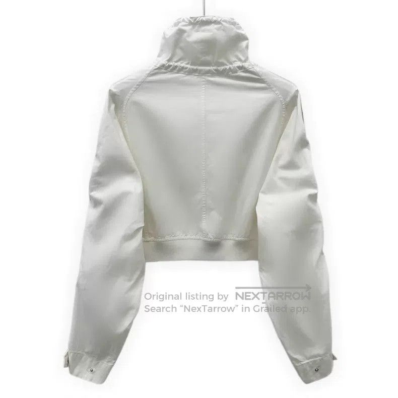 Hermes Hermes Beige Drawstring Cotton Long Sleeve Jacket Size XS / US 0-2 / IT 36-38 - 2 Thumbnail