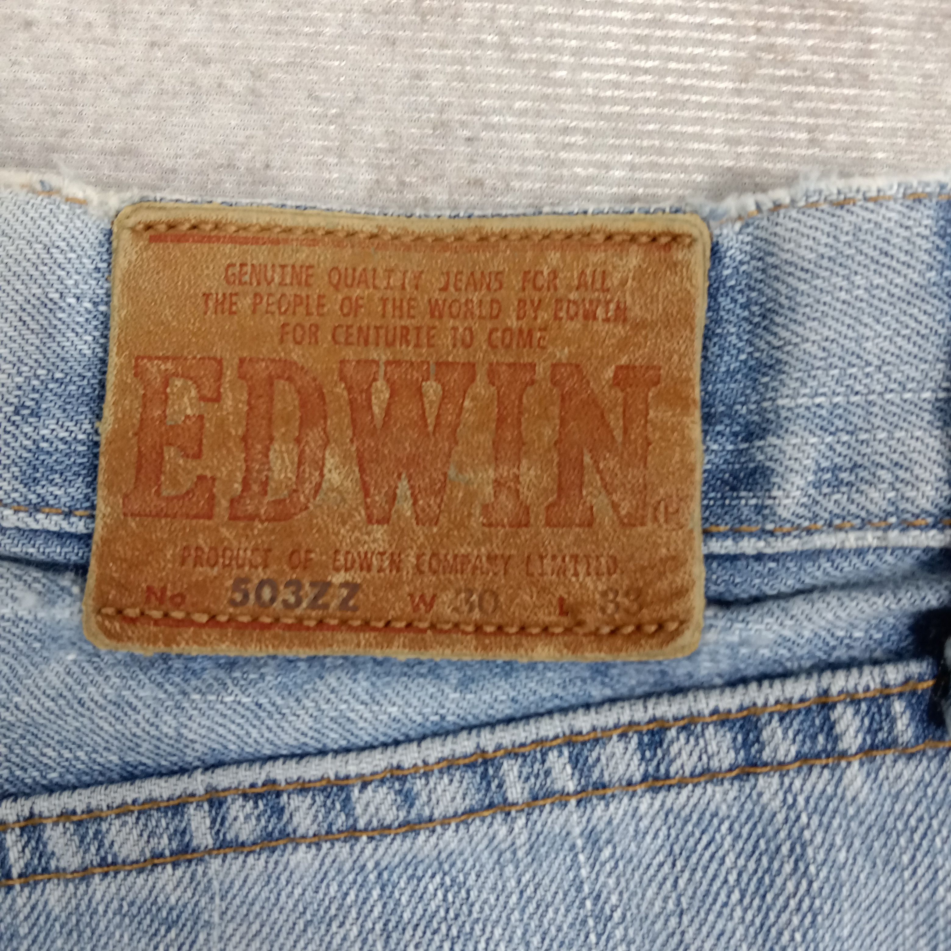 Edwin Edwin 503 Japanese Brand Denim Jeans C272N24 Size US 29 - 7 Thumbnail