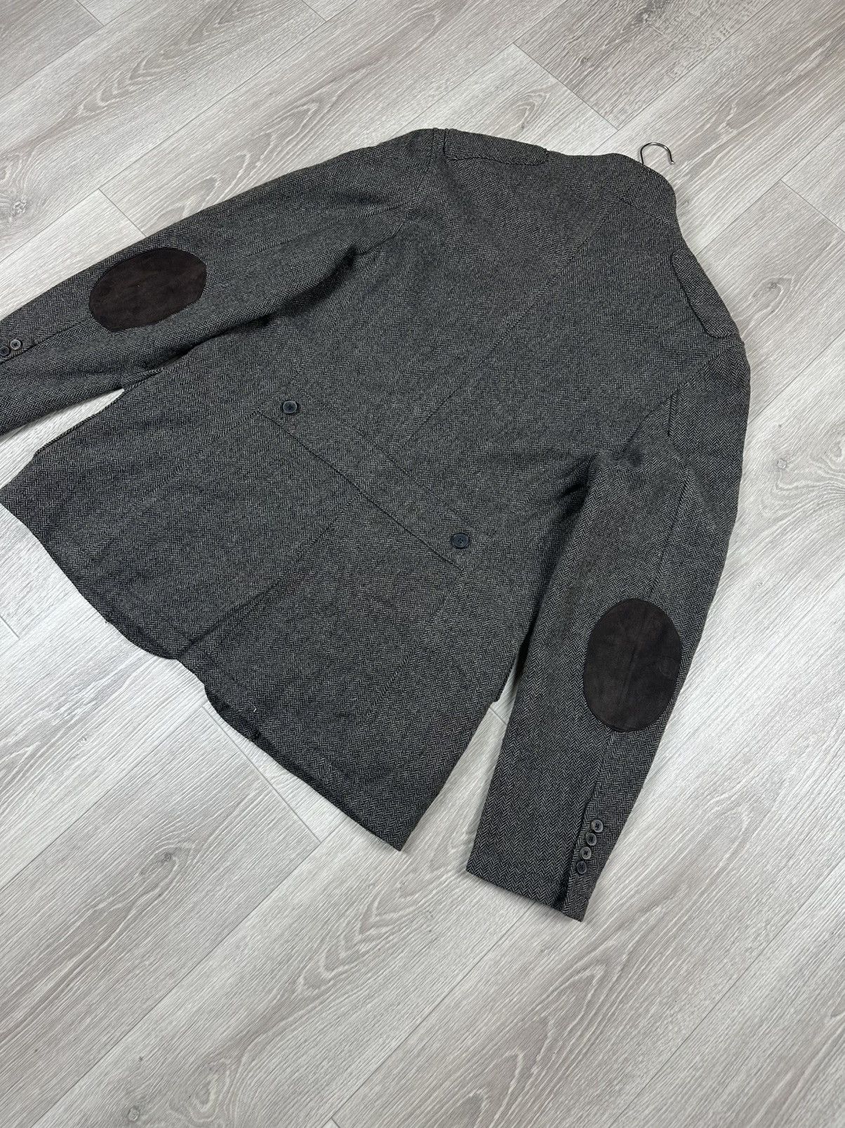 Massimo Dutti Massimo Dutti Grey Wool Blazer Jacket Size US M / EU 48-50 / 2 - 10 Thumbnail