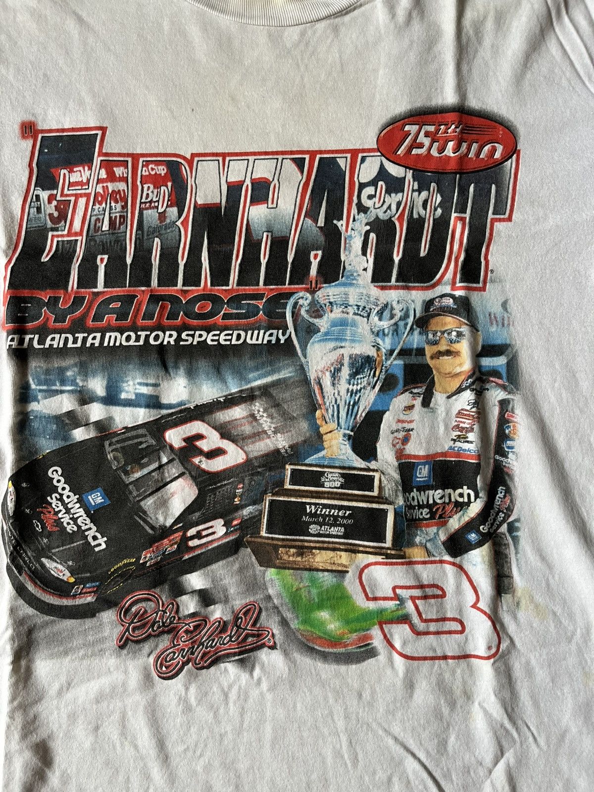 Vintage Dale Earnhardt Trophy Atlanta Speedway 00’ Tee Size US L / EU 52-54 / 3 - 1 Thumbnail
