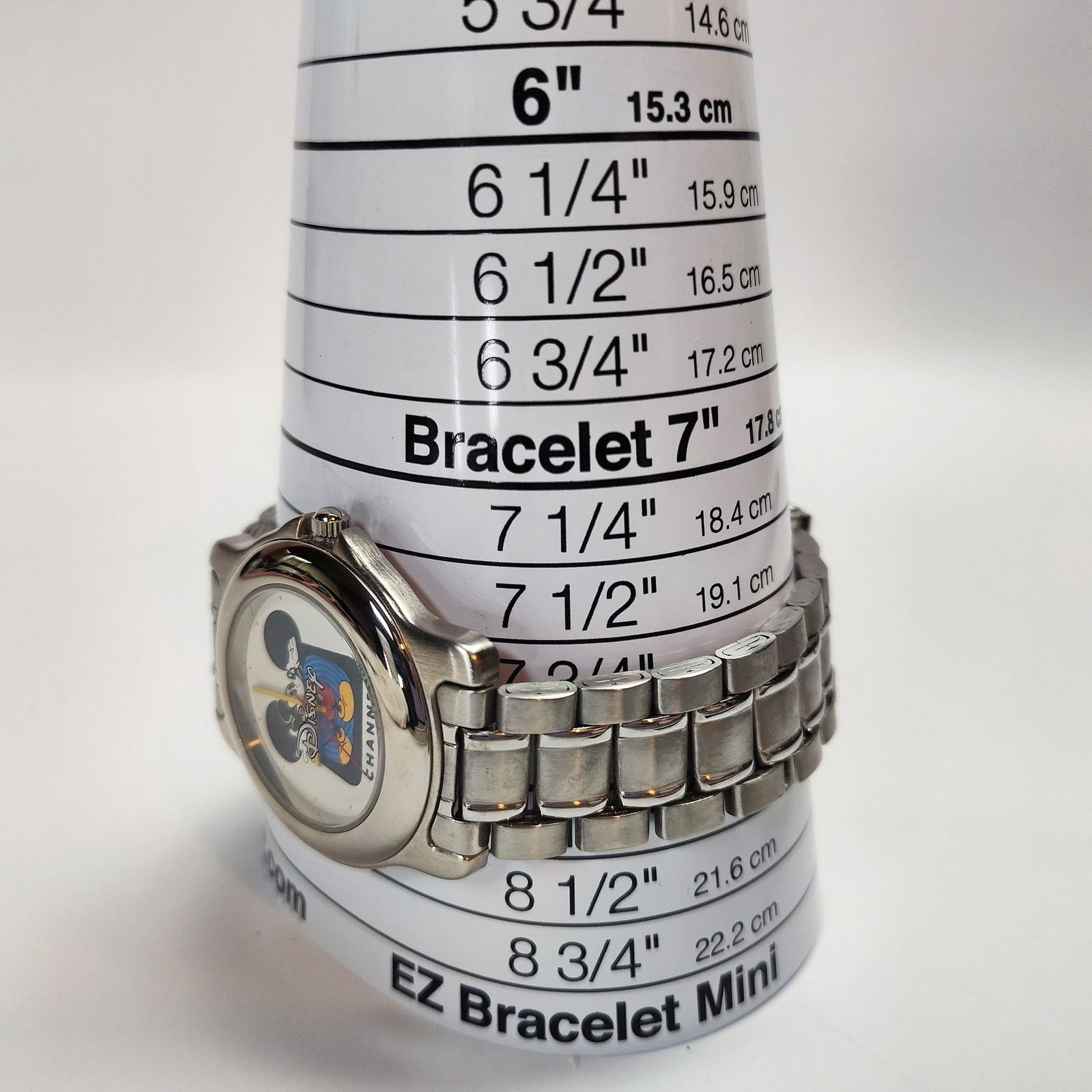 Disney Disney Channel Mickey Mouse Logo Watch Silver Tone Bracelet Size ONE SIZE - 5 Thumbnail