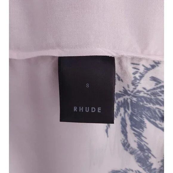Rhude Rhude Hawaiian Shirt Size S Mens Pink Multi S/S 2022 NWT Size US S / EU 44-46 / 1 - 10 Thumbnail