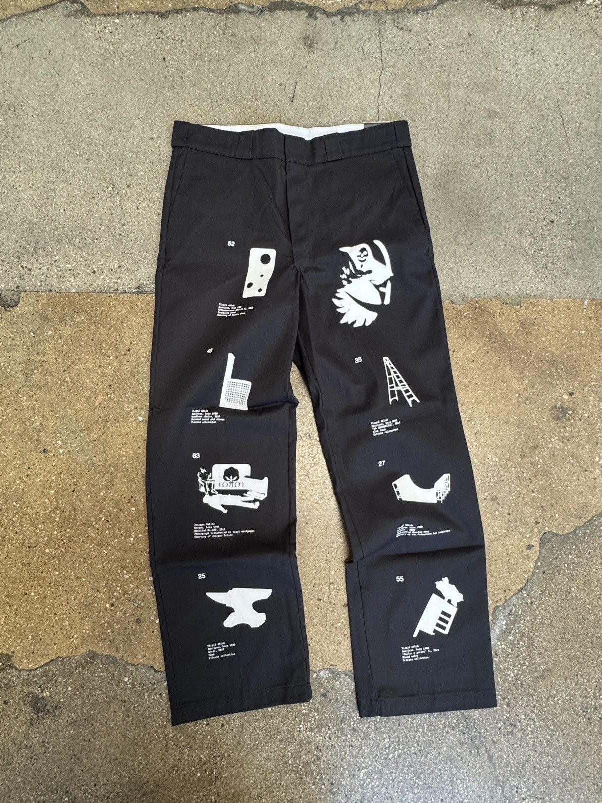 Dickies ICA x Virgil Abloh Dickies work pants 36 RARE! Size US 36 / EU 52 - 7 Thumbnail