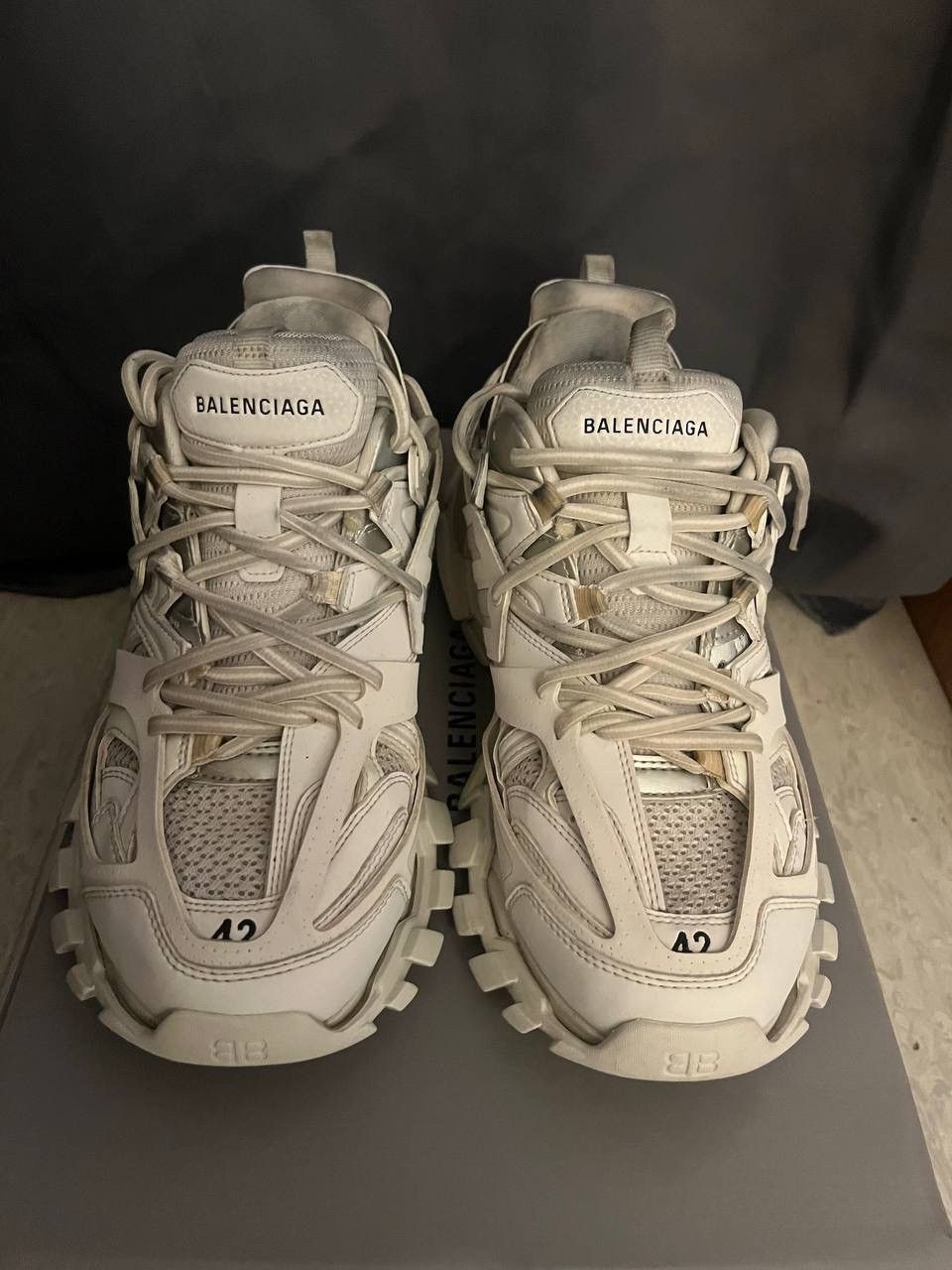 Balenciaga Balenciaga Track white Size US 9 / EU 42 - 2 Thumbnail