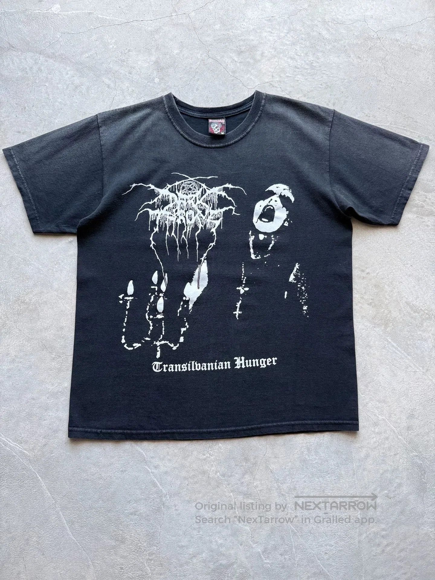 Vintage Vintage 90s Darkthrone Demon Night Tee. Size US M / EU 48-50 / 2 - 1 Thumbnail