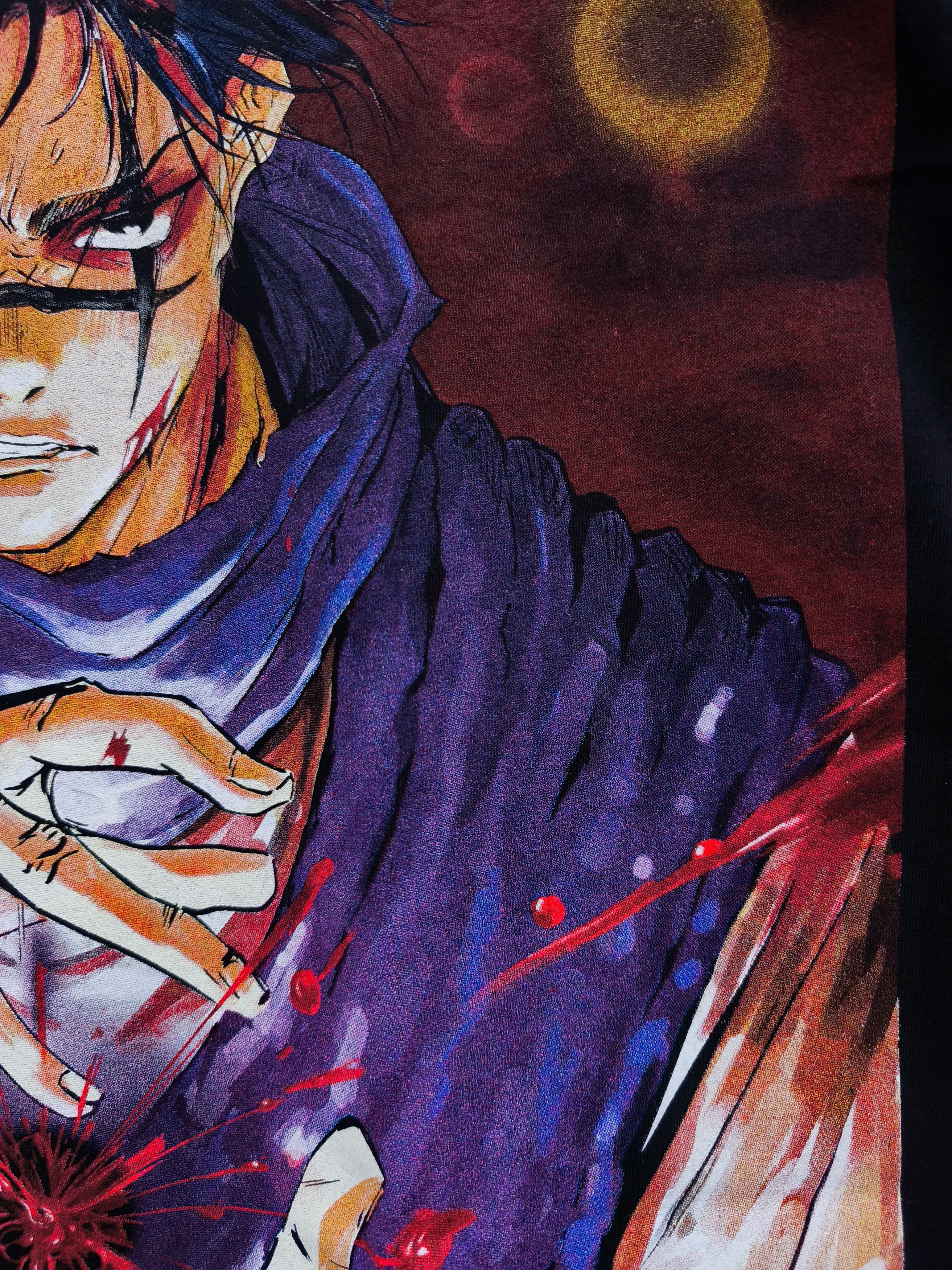 Anime Jujutsu Kaisen Choso Blood Art Aesthetic T-shirt Size US XL / EU 56 / 4 - 6 Thumbnail