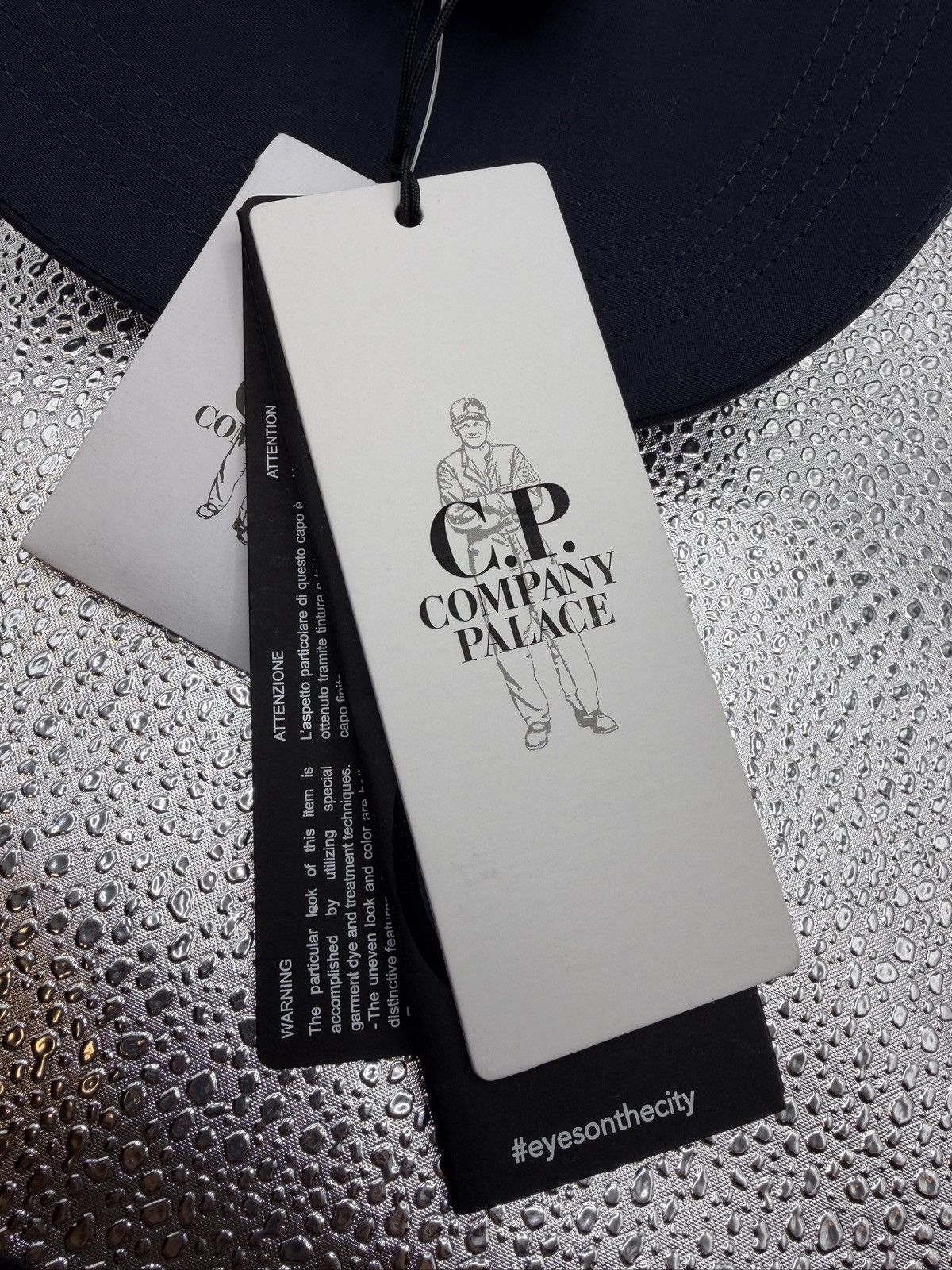 C.P. Company × Palace PALACE C.P. COMPANY PLAIN PAPER TOUCH GOGGLE BASEBALL CAP Size ONE SIZE - 11 Thumbnail