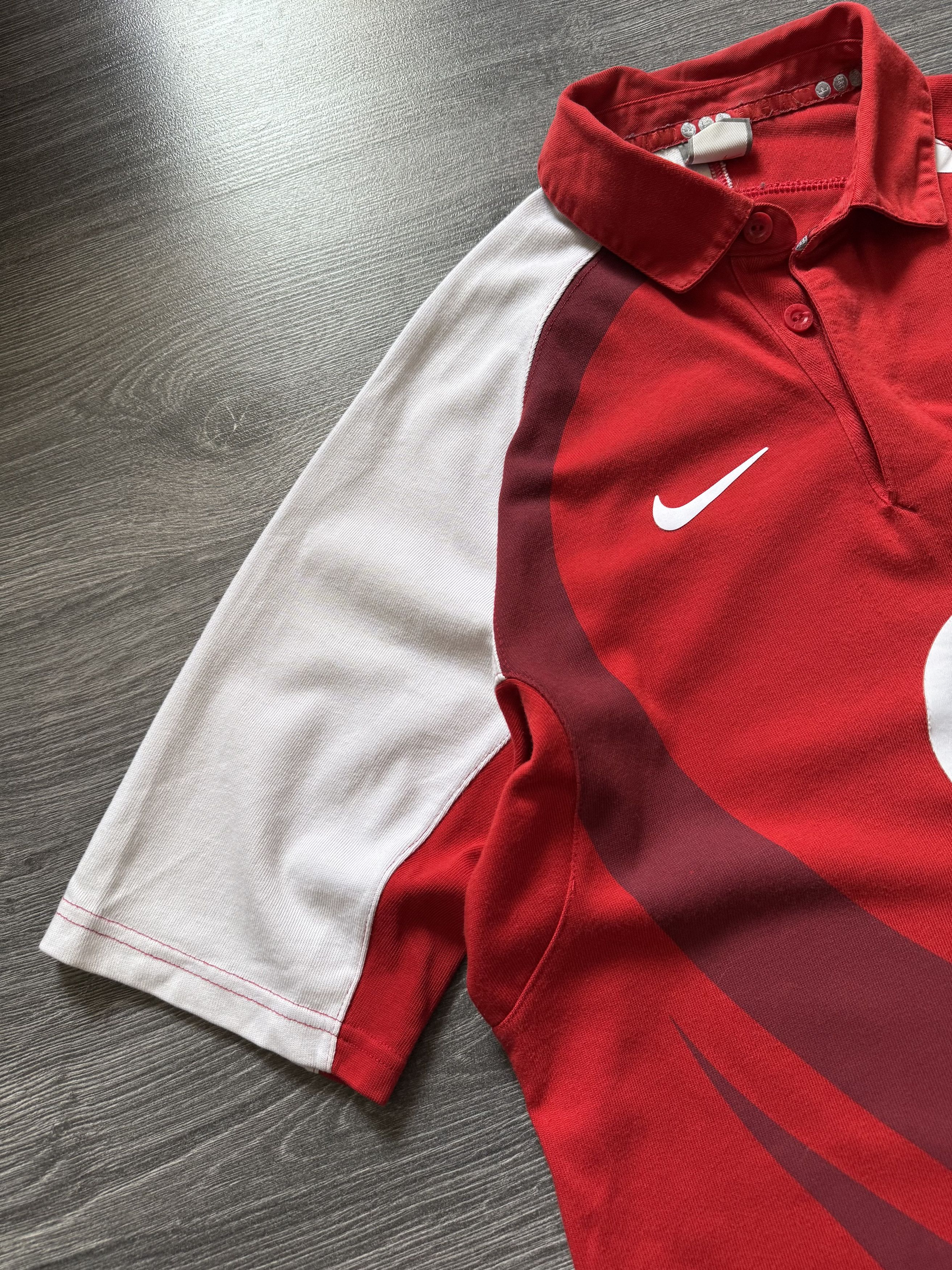 Nike Nike England Rugby Polo tee jersey O2 Drill Shirt Size US L / EU 52-54 / 3 - 5 Thumbnail