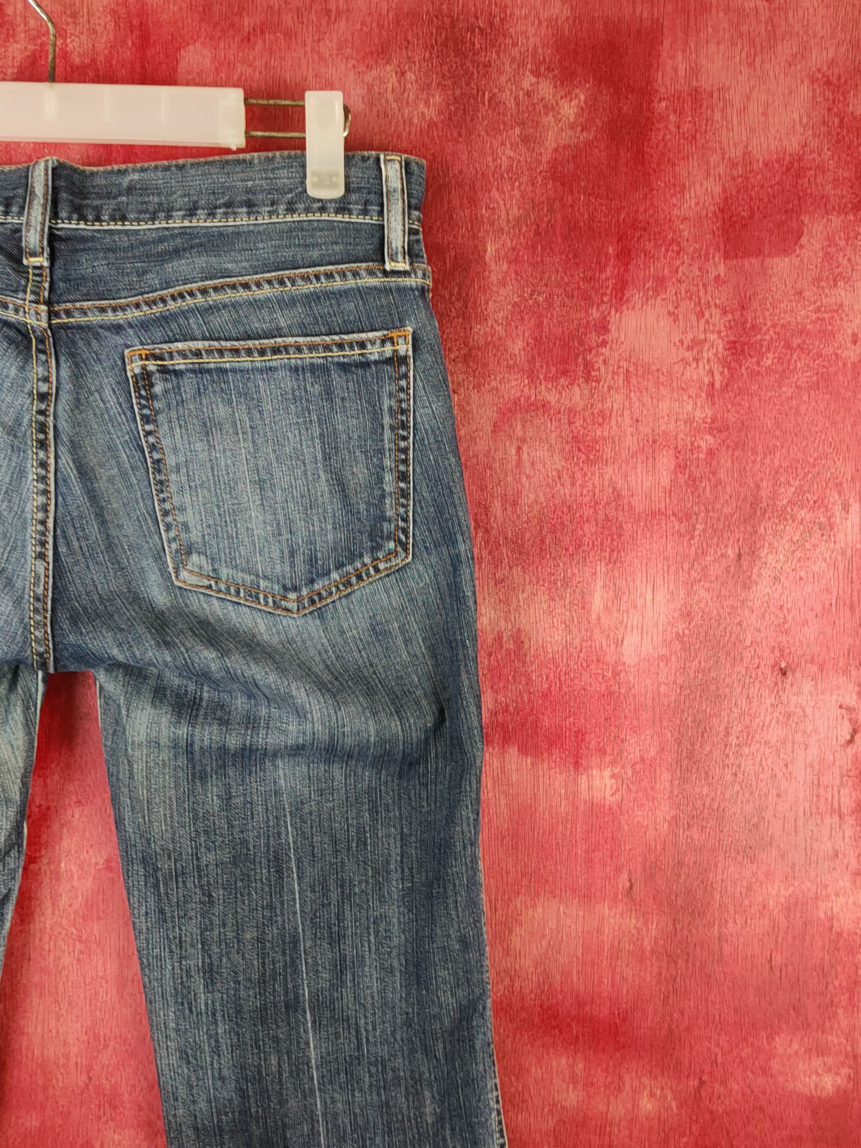 Gap Gap Dark Blue Distressed Ripped Jeans#S1806 Size 30" / US 8 / IT 44 - 10 Thumbnail