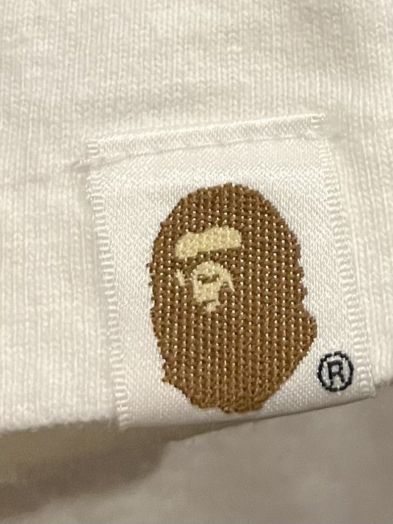 Bape Bape camo logo tee shirt Size US M / EU 48-50 / 2 - 6 Thumbnail