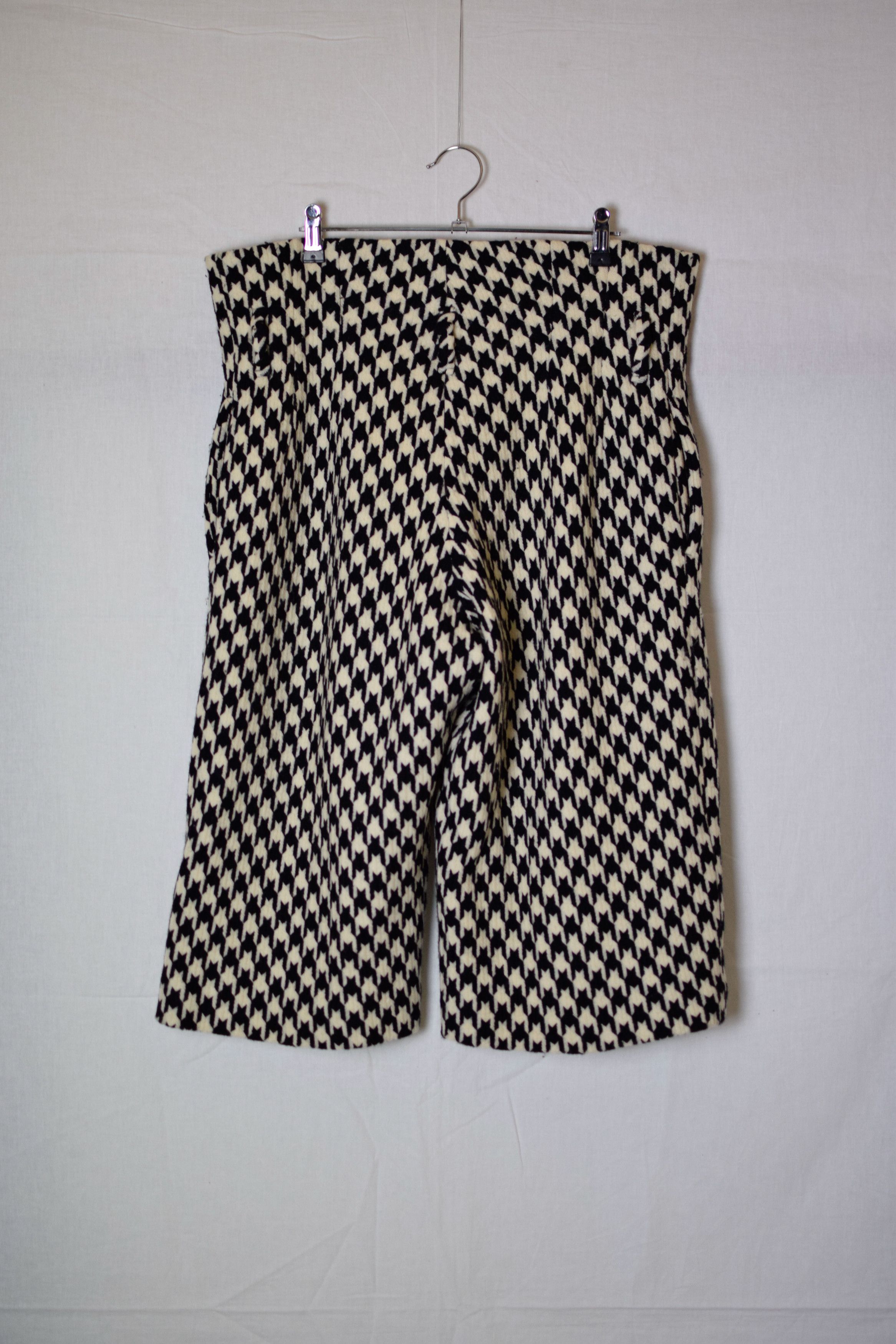 Yohji Yamamoto Yohji Yamamoto Houndstooth Wide Pants - FU-P15-143 Size US 30 / EU 46 - 3 Thumbnail