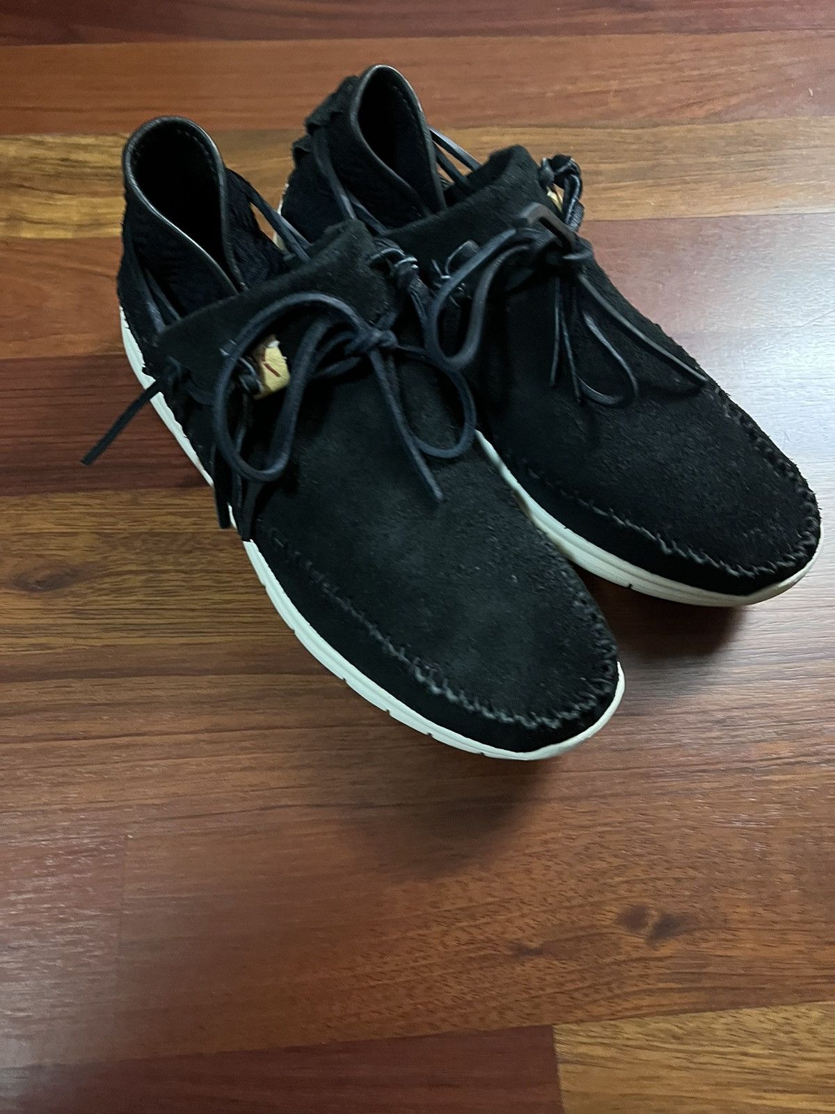 VISVIM Ute Moc Trainer-Folk(Veg Suede) Black 10.5