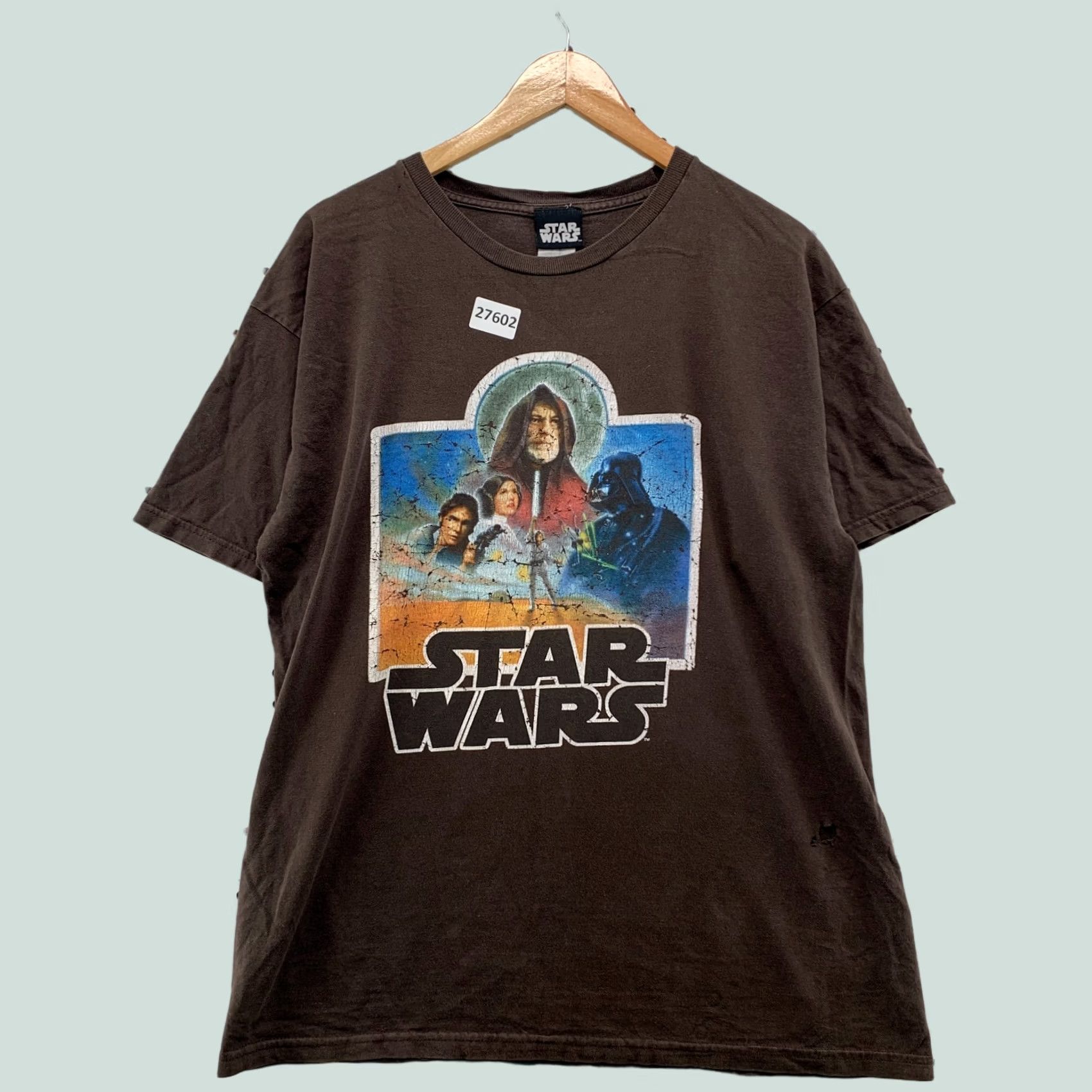Star Wars Star Wars A New Hope Movie Shirt Brown Adult Medium Luke Skywalker Tee Size US M / EU 48-50 / 2 - 1 Thumbnail