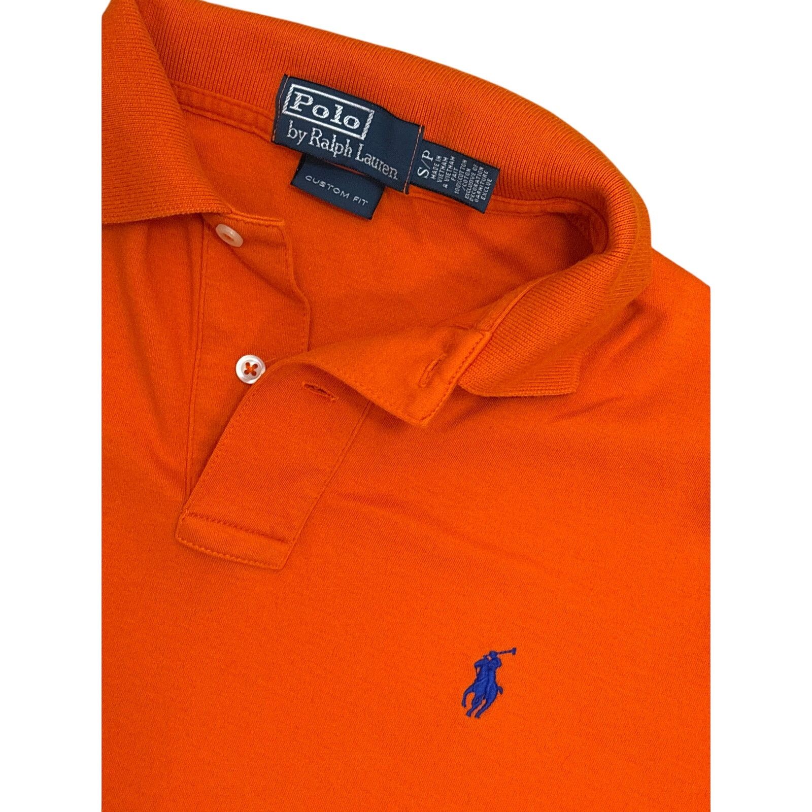 Polo Ralph Lauren Polo Ralph Lauren custom fit orange short sleeve shirt Size US S / EU 44-46 / 1 - 2 Thumbnail