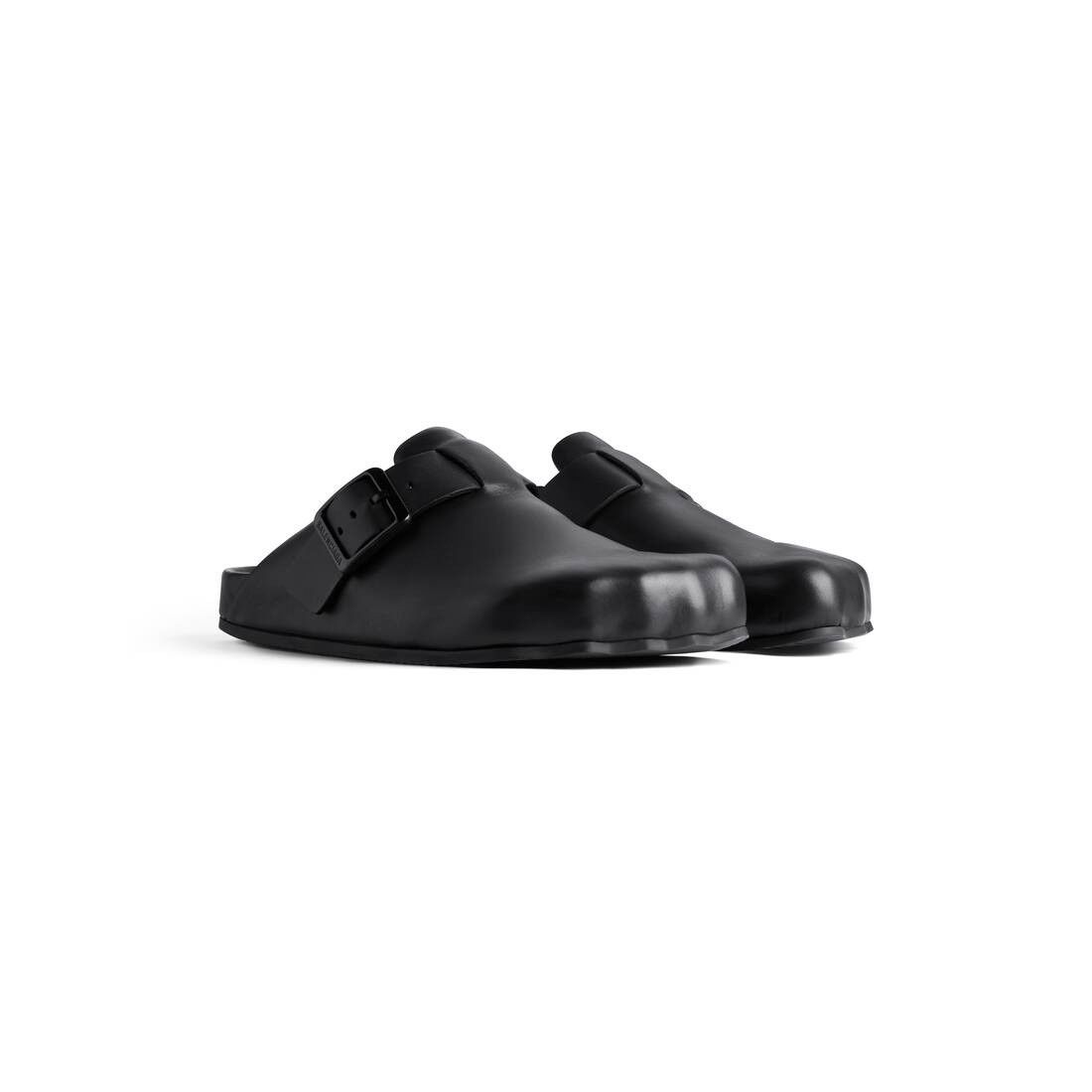 Balenciaga o1srvl11e0326 Sunday Mules in Black Size US 7 / IT 37 - 2 Thumbnail