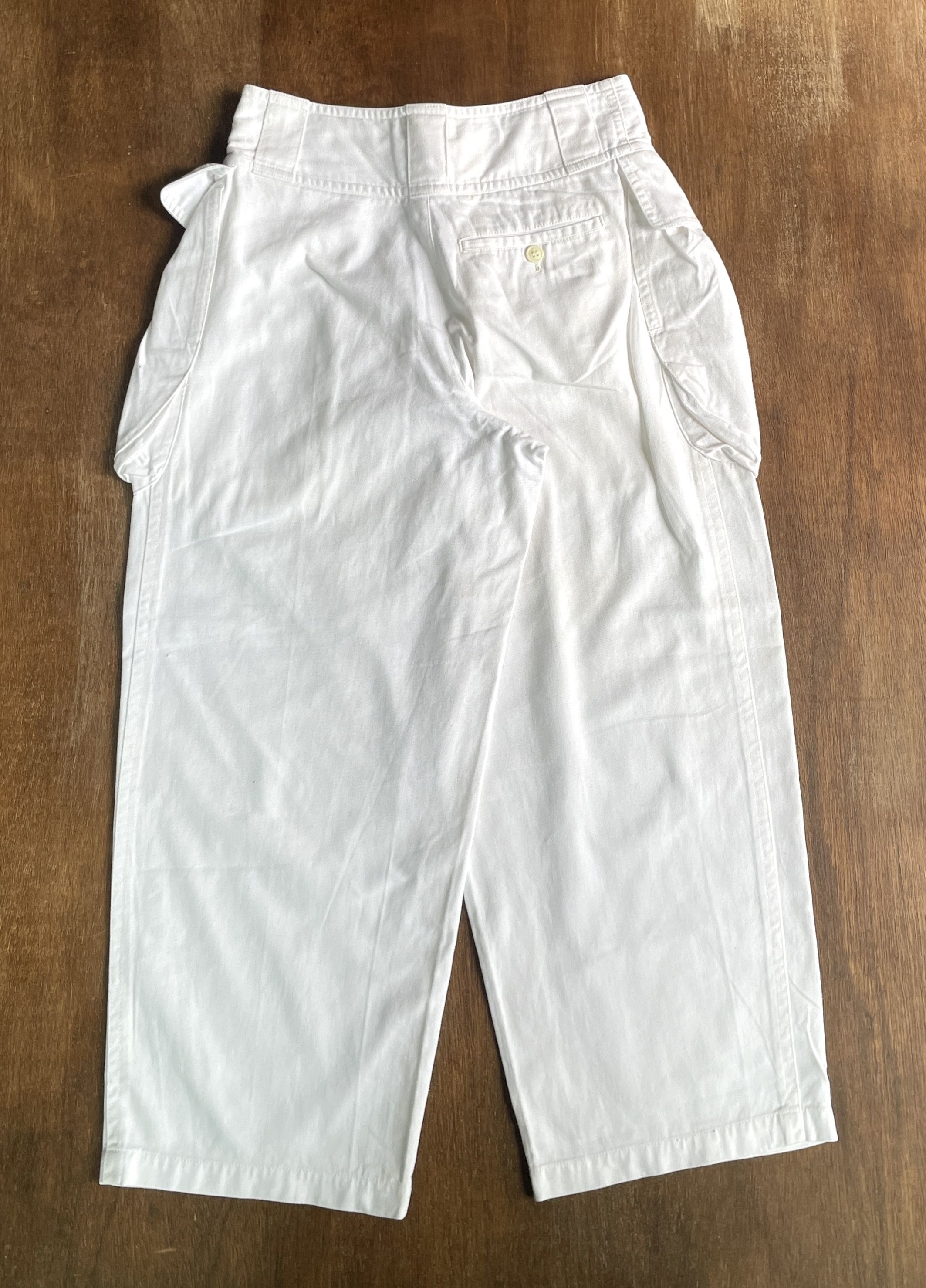 Issey Miyake ISSEY MIYAKE White Balloon Pants Size US 28 / EU 44 - 6 Thumbnail
