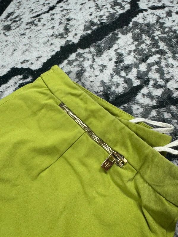 Loro Piana trousers green elegant straight XL italy basic logo 46 Size 32" / US 10 / IT 46 - 3 Thumbnail
