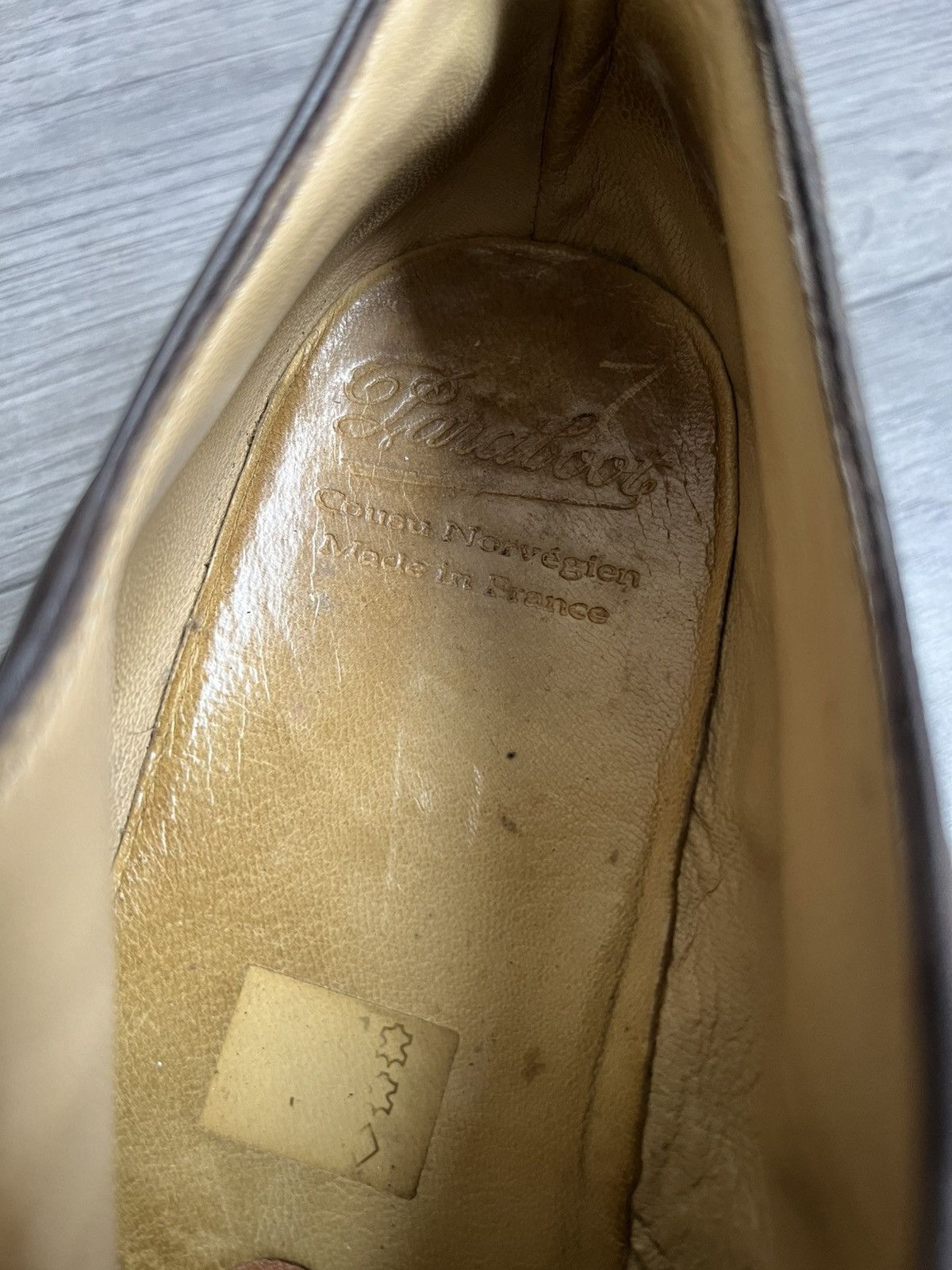 Paraboot Paraboot avignon Norwegian derby shoes sz UK 7 Size US 8 / EU 41 - 13 Thumbnail