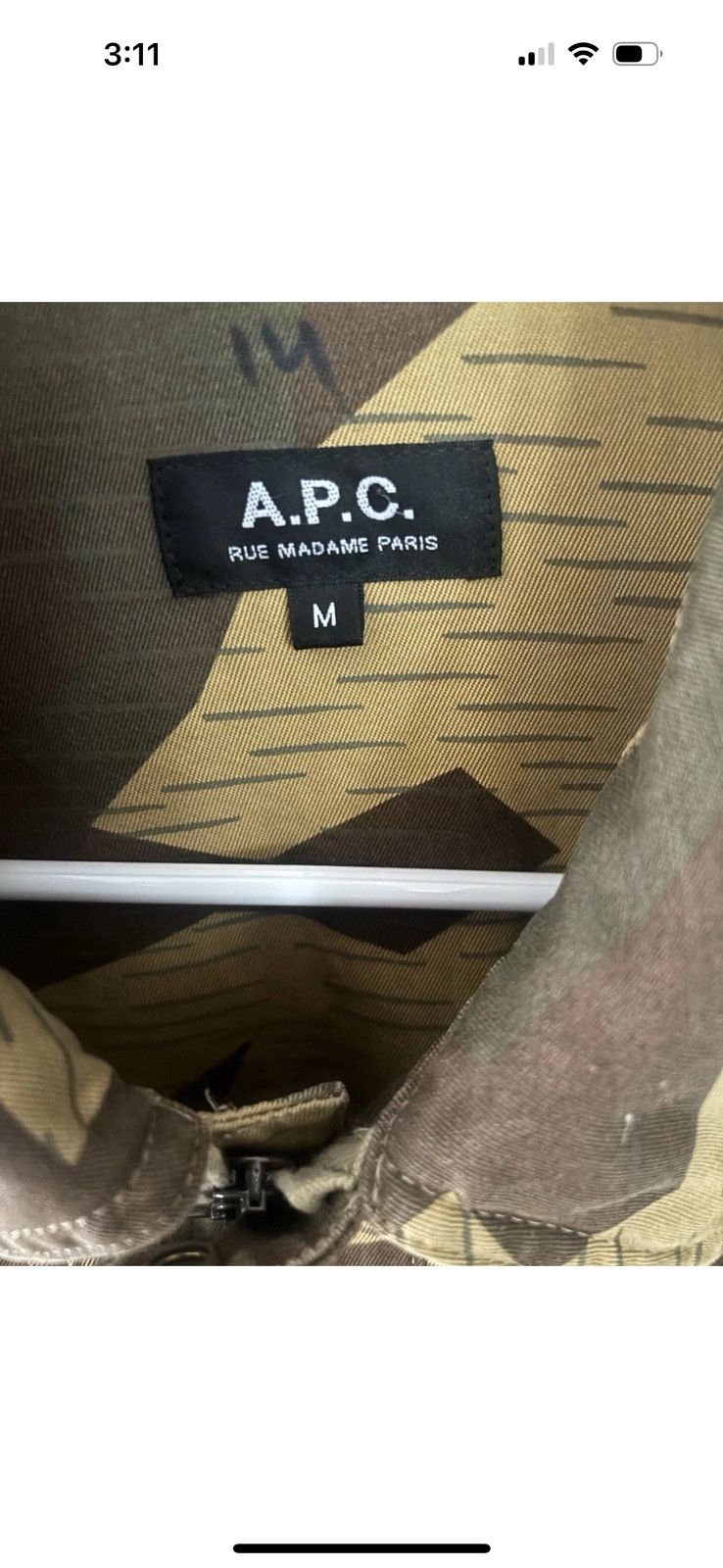A.P.C. A.P.C military camo jacket size medium Size US M / EU 48-50 / 2 - 3 Thumbnail