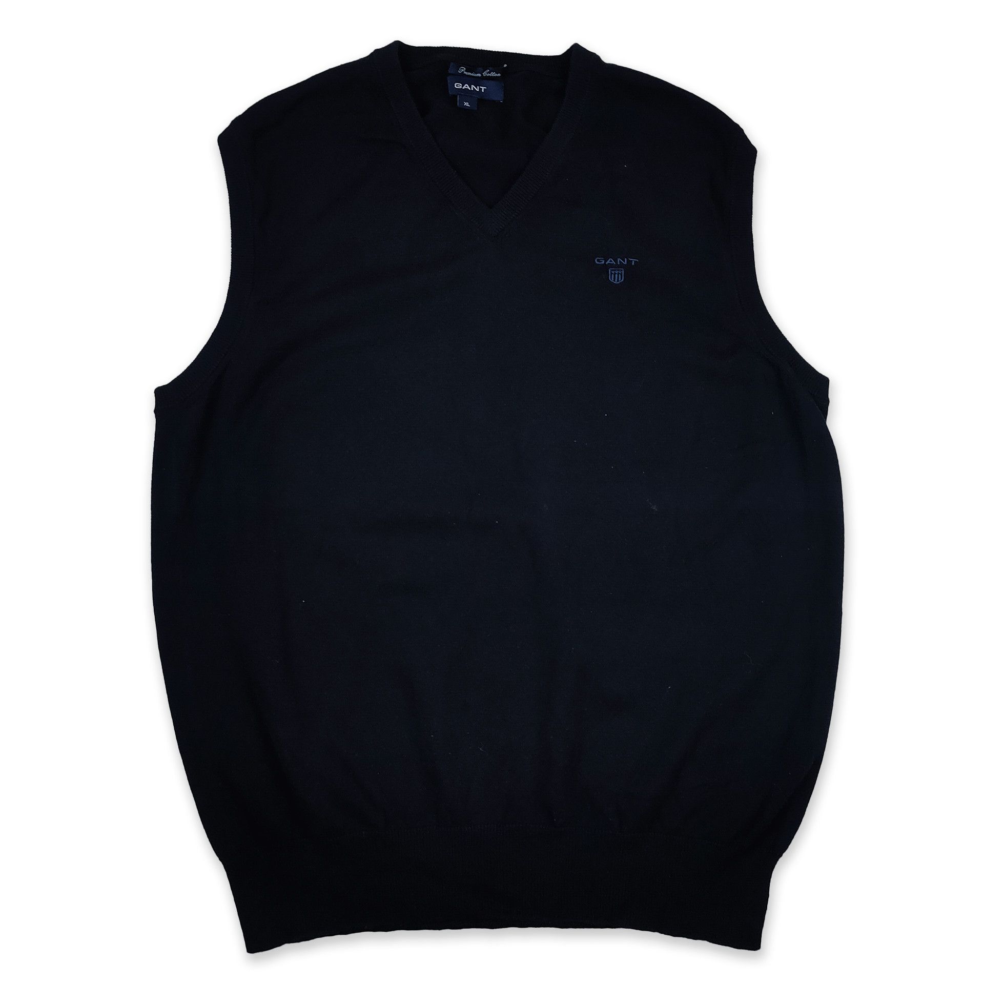 Gant GANT Premium Cotton Vest Size US XL / EU 56 / 4 - 2 Thumbnail