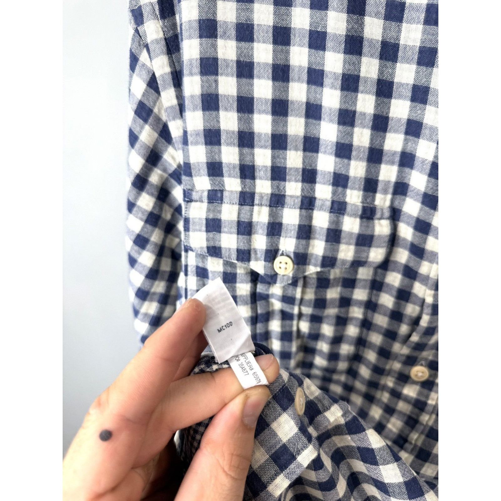 Polo Ralph Lauren Rare Vintage Polo Ralph Lauren Shirt Linen Style Size US L / EU 52-54 / 3 - 10 Thumbnail
