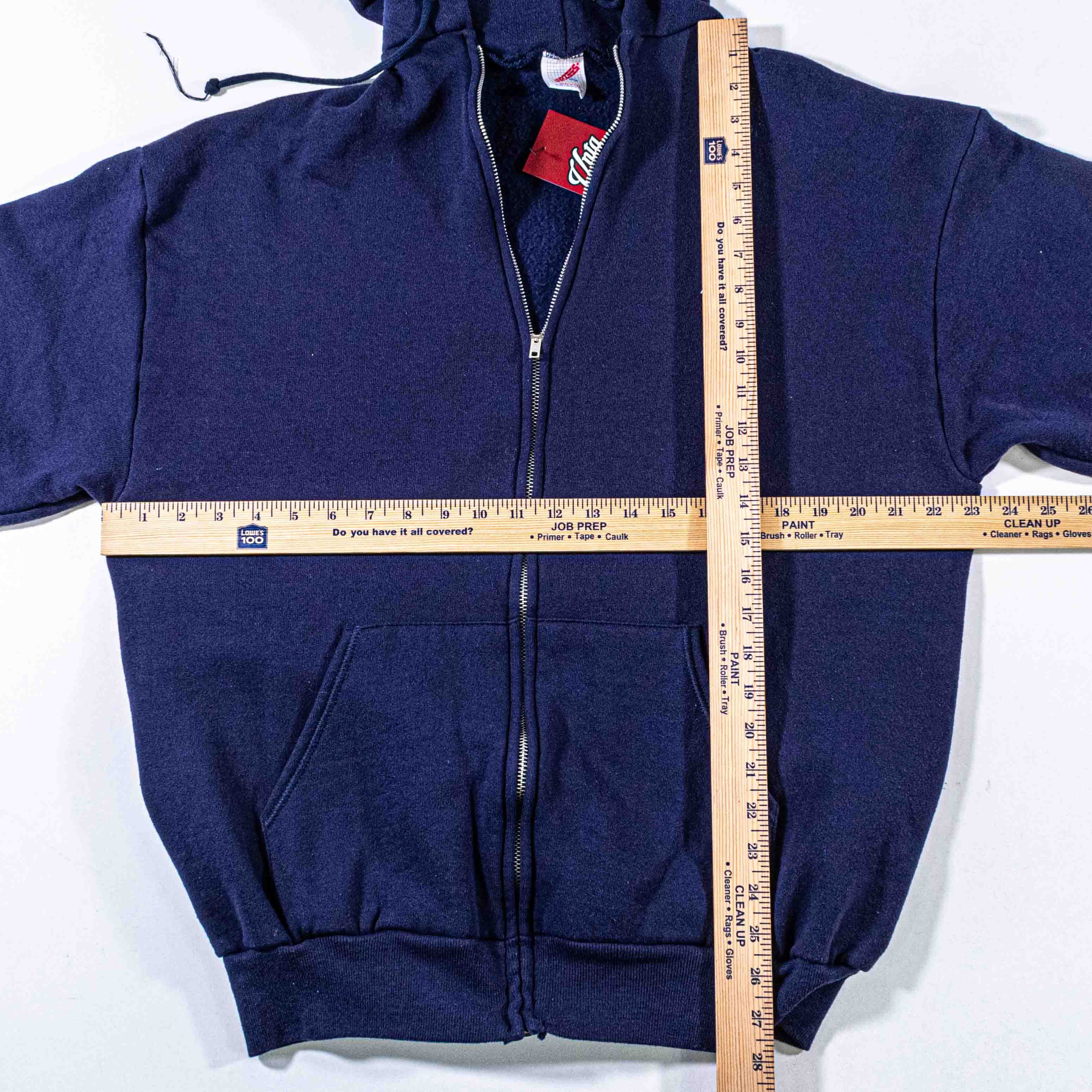 Jerzees Vintage AT&T Logo Full Zip Hoodie Jerzees Sweatshirt Tech Size US XL / EU 56 / 4 - 3 Thumbnail