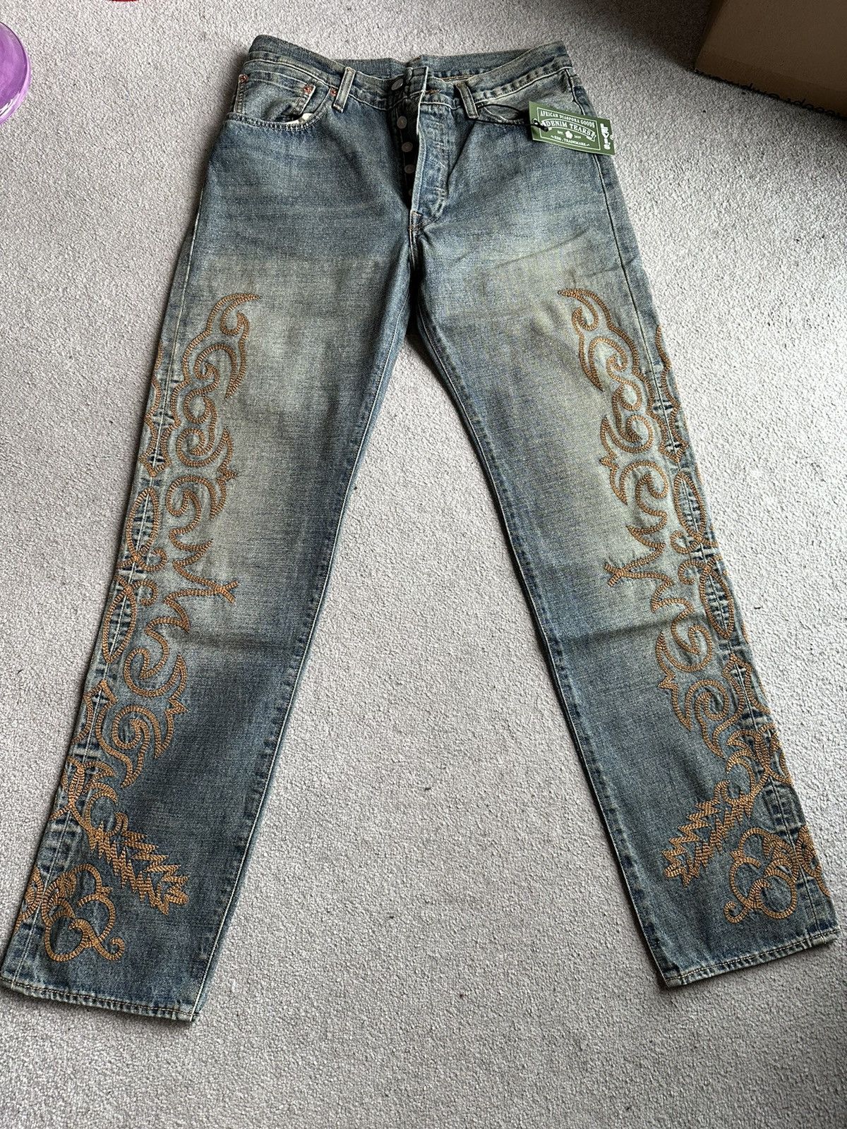 DENIM TEARS × Levi's DENIM TEARS x LEVIS WESTERN COTTON STITCH