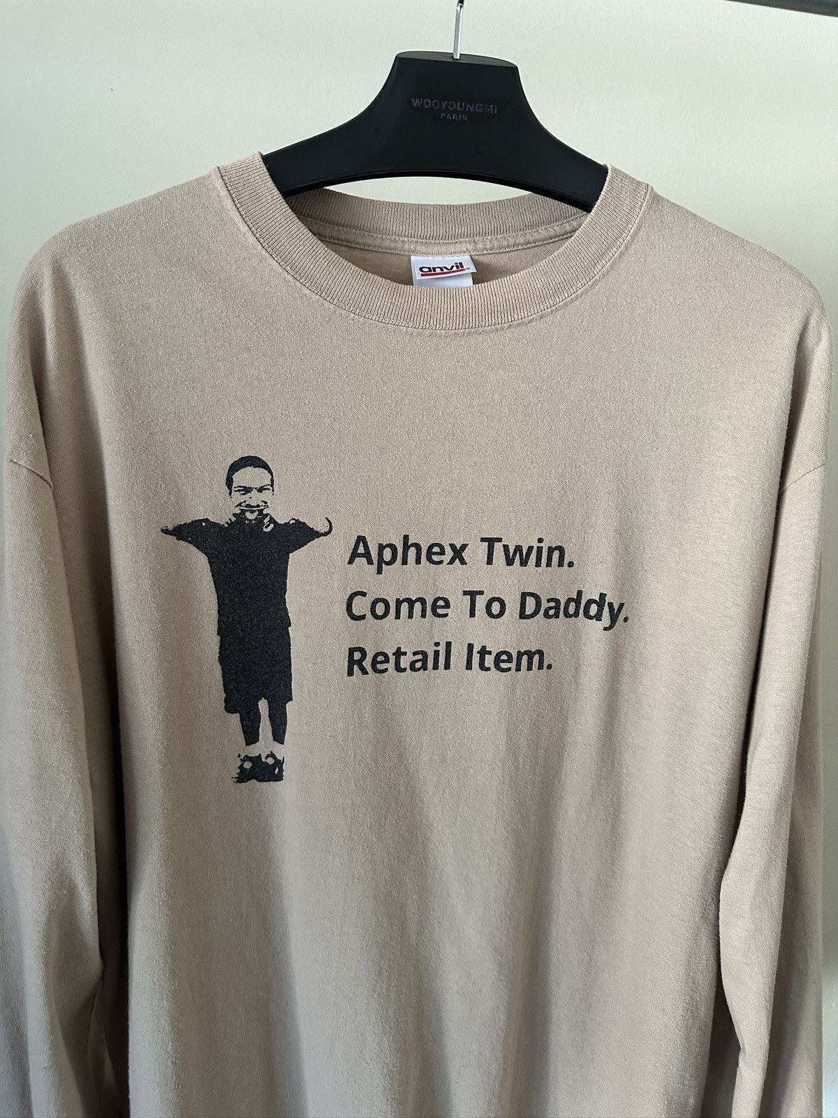 Vintage Vintage Aphex Twin Come To daddy Long sleeve tshirt Size US L / EU 52-54 / 3 - 3 Thumbnail