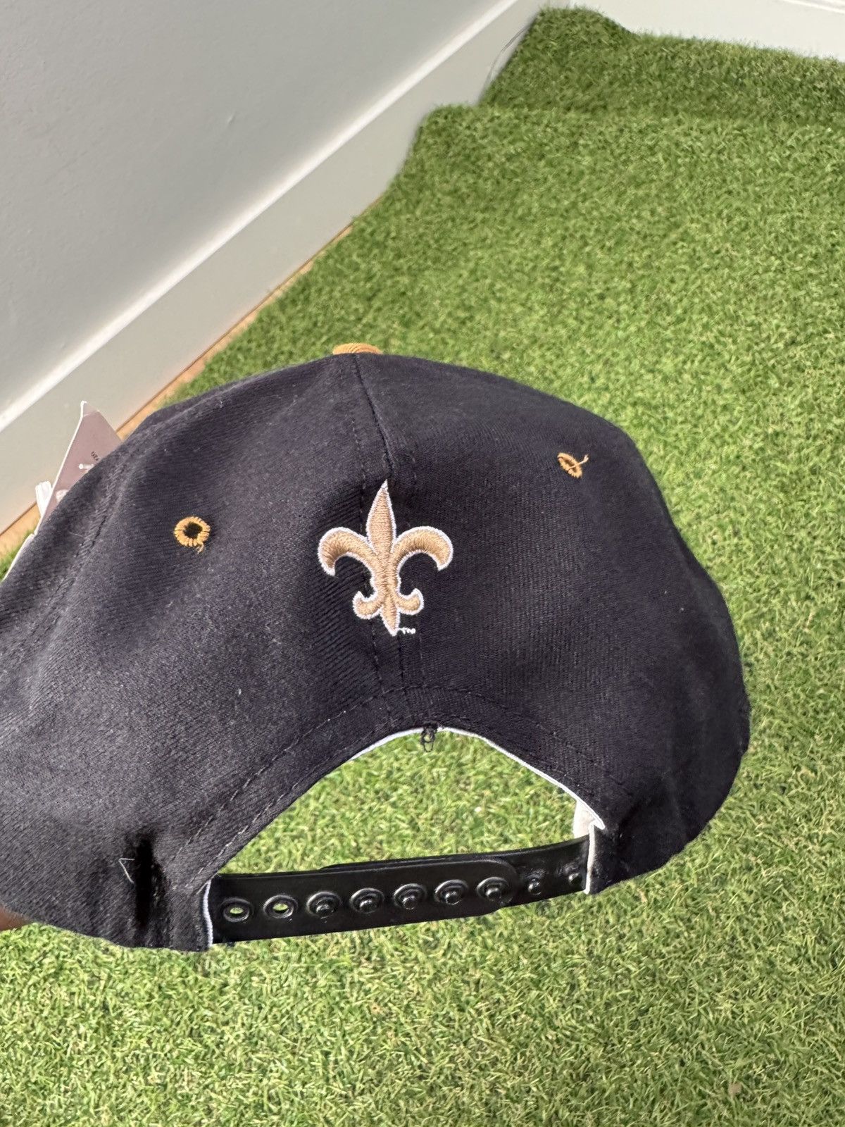 Vintage New Orleans Saints snapback hat Size ONE SIZE - 3 Thumbnail