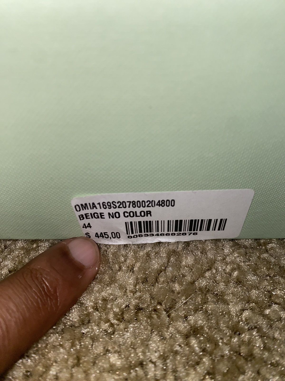 Off-White Off-White Oddsy Minimal Treckking Sandals Size US 11 / EU 44 - 3 Thumbnail