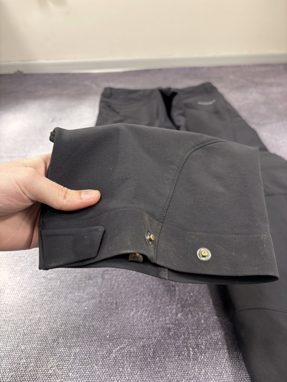 Norrona Norrona Men’s Svalbard Flex1 Caviar Black Outdoor Pants Size US 30 / EU 46 - 18 Thumbnail