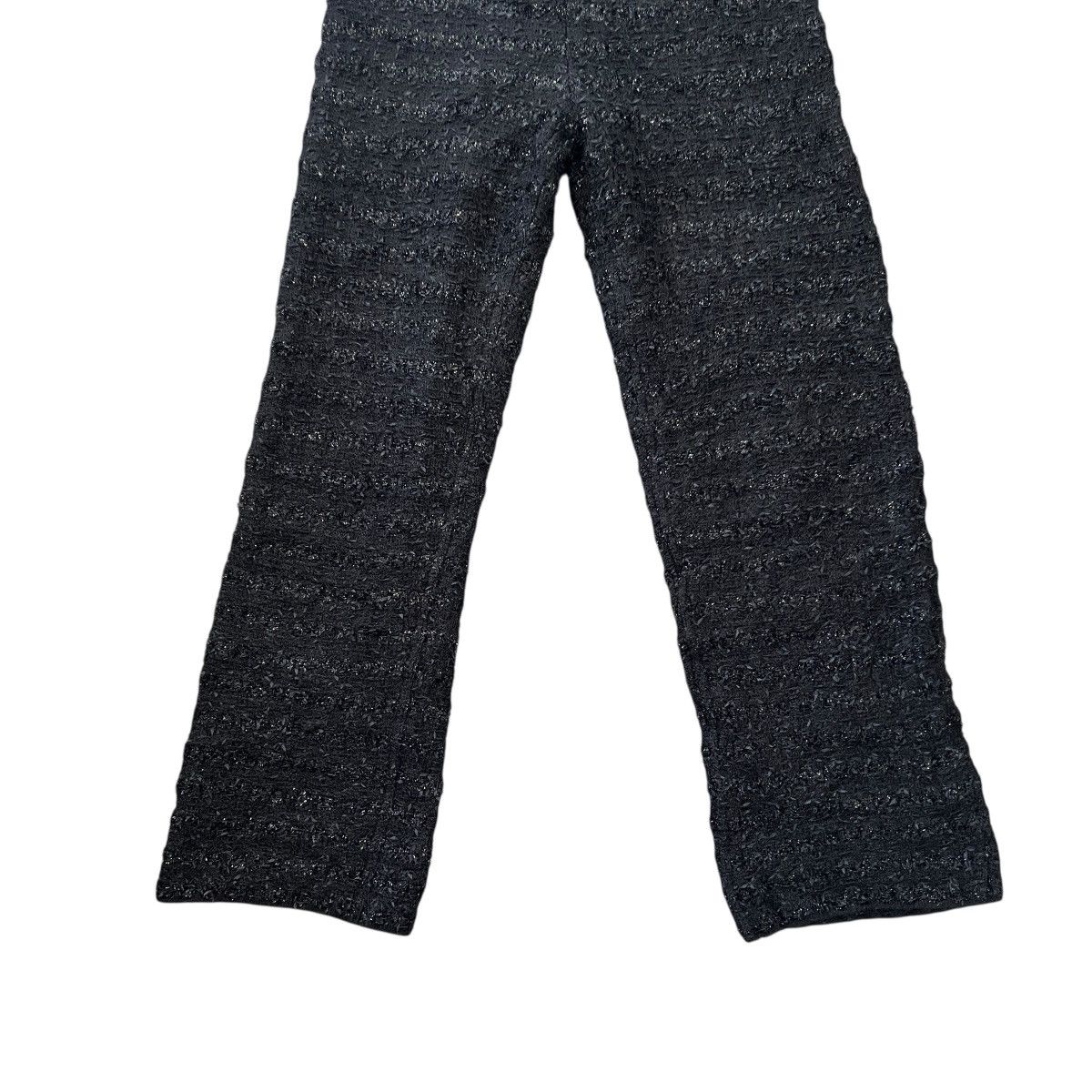 Balenciaga BALENCIAGA 2022AW DEMNA Textured Tweed Knit Baggy Pants Size US 27 - 4 Thumbnail