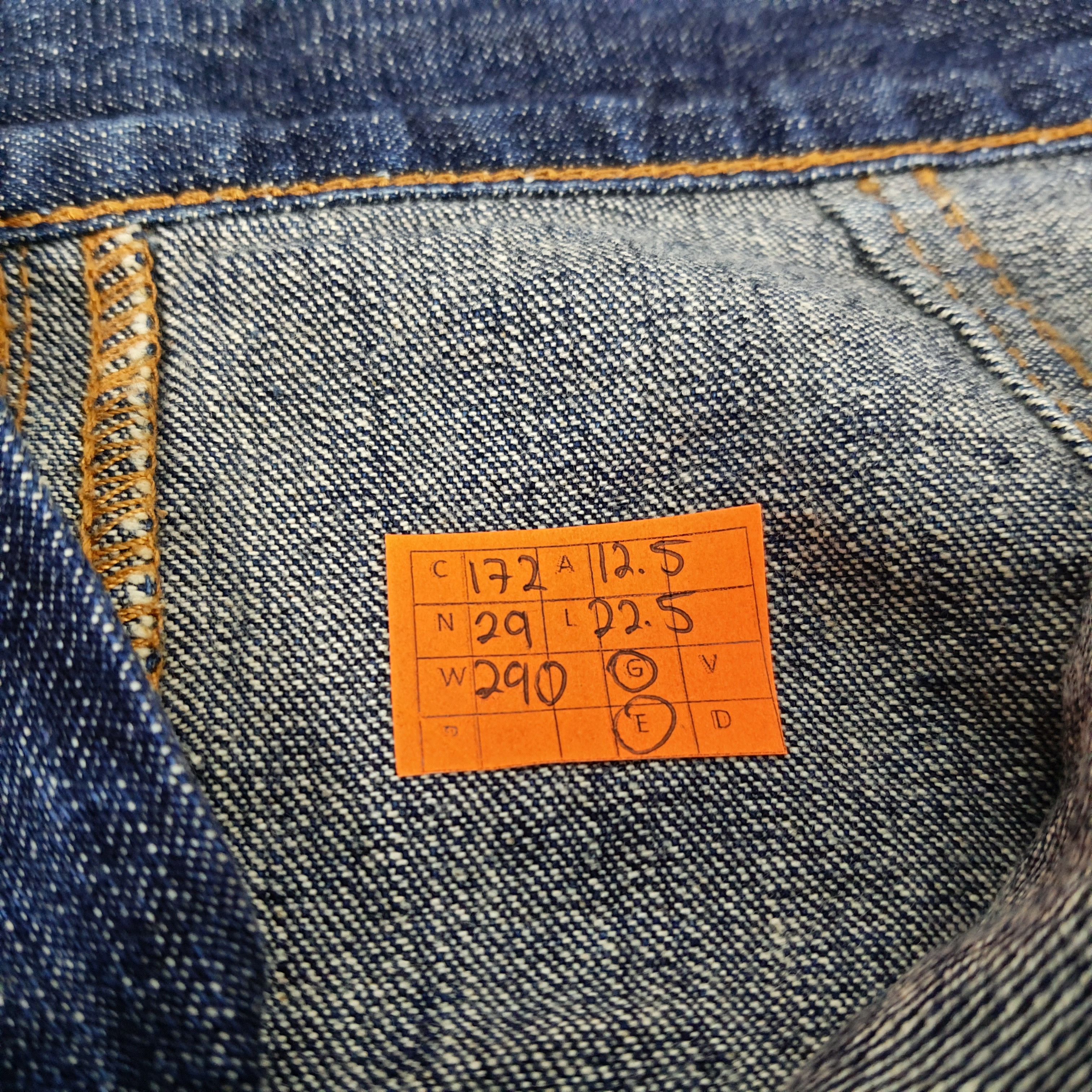 Evisu × Japanese Brand × Vintage Vintage Evisu Donna Japan Custom Daicock Midi Denim Skirt Size 25" / US 0 / IT 36 - 9 Thumbnail
