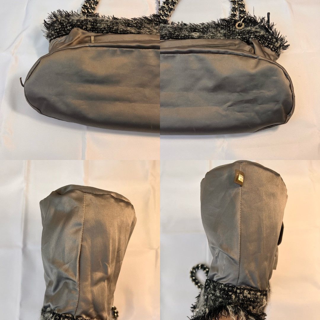 Chanel Chanel 2010-2011 Fringed Logo Large Hobo Tote Bag Size ONE SIZE - 18 Thumbnail