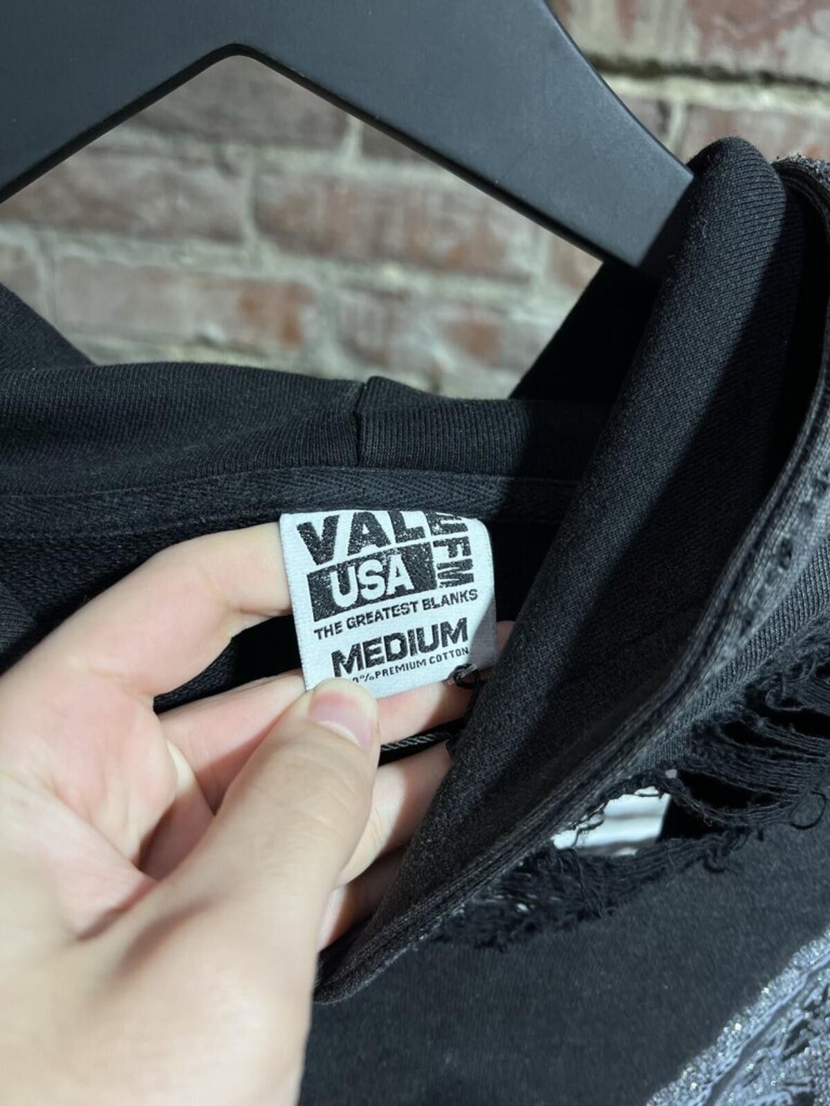 Vale Vale Forever Bling Hoodie Sz. M Size ONE SIZE - 3 Thumbnail