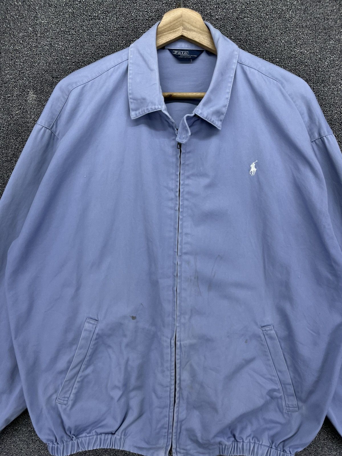 Polo Ralph Lauren Vintage Polo Ralph Lauren Made In USA Zip Up Rare Jacket Size US L / EU 52-54 / 3 - 6 Thumbnail