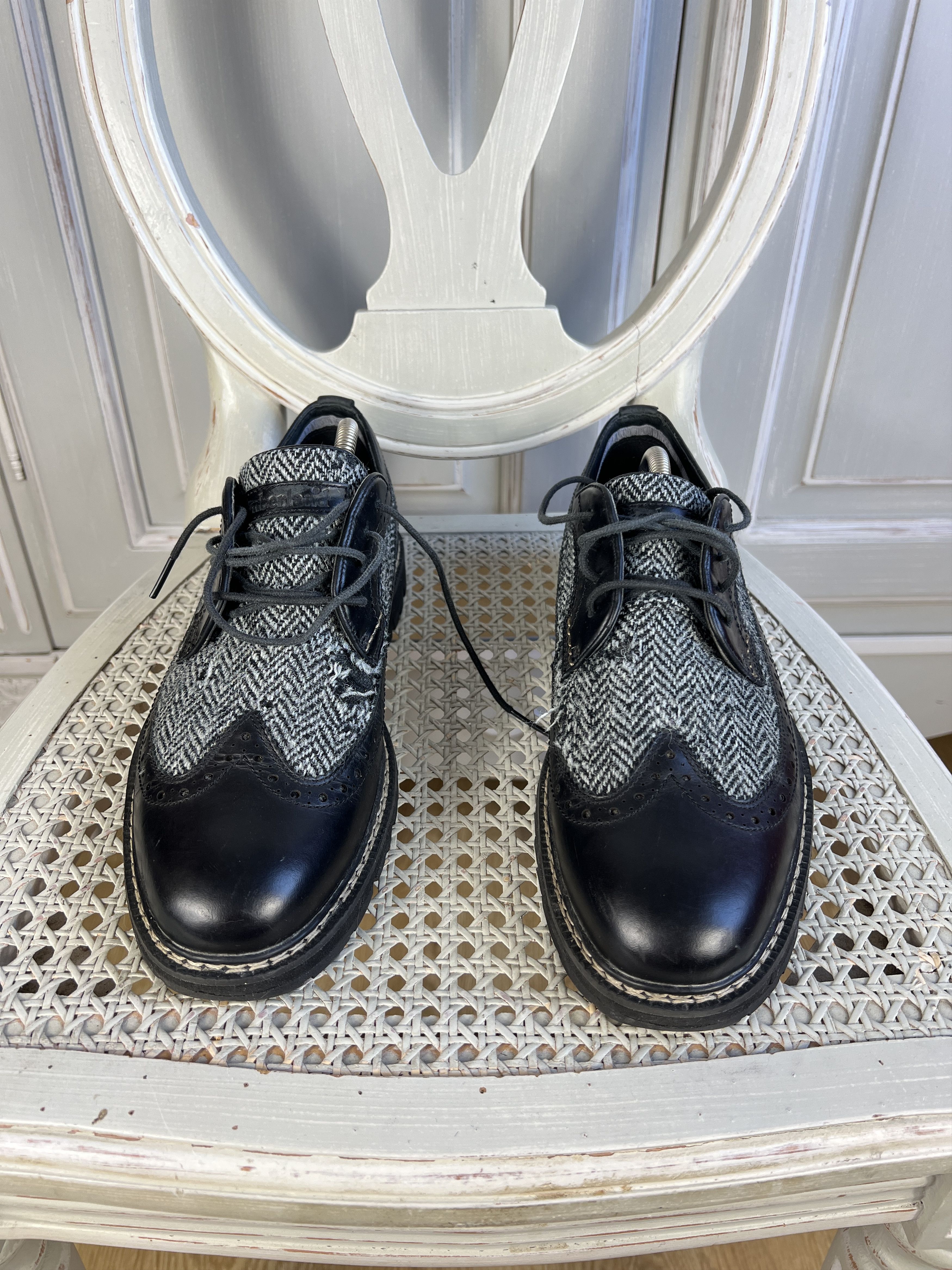 Harris Tweed × Timberland TIMBERLAND BROGUE HARRIS TWEED SHOES Size US 9 / EU 42 - 2 Thumbnail