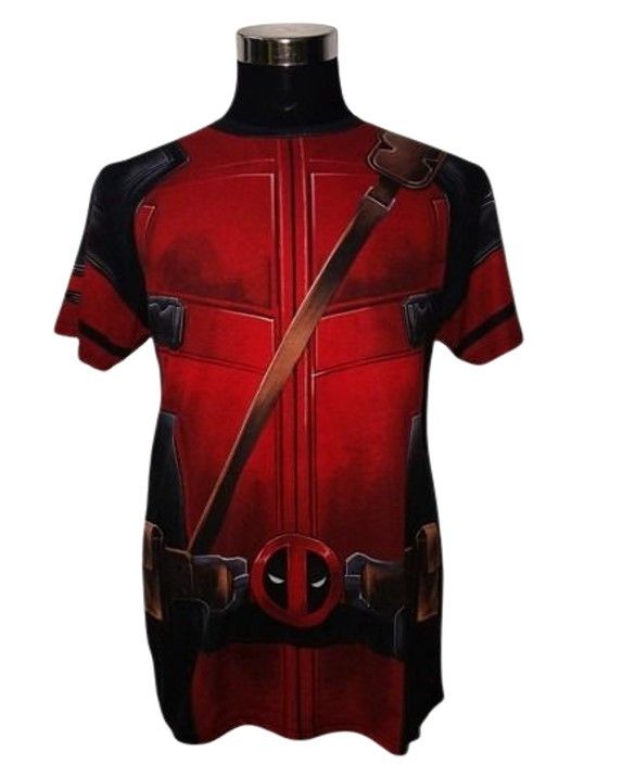 Marvel Comics RARE DEADPOOL CUSTOM DESIGN FULLPRINT LARGE T-SHIRT Size US L / EU 52-54 / 3 - 1 Thumbnail