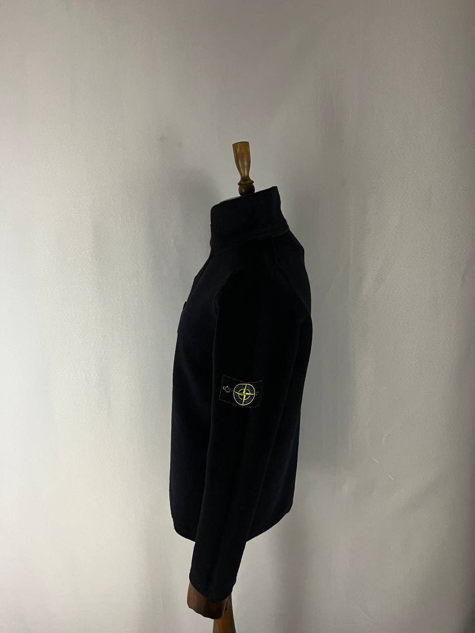 Stone Island Stone Island Sweater Wool Navy Size US XL / EU 56 / 4 - 4 Thumbnail