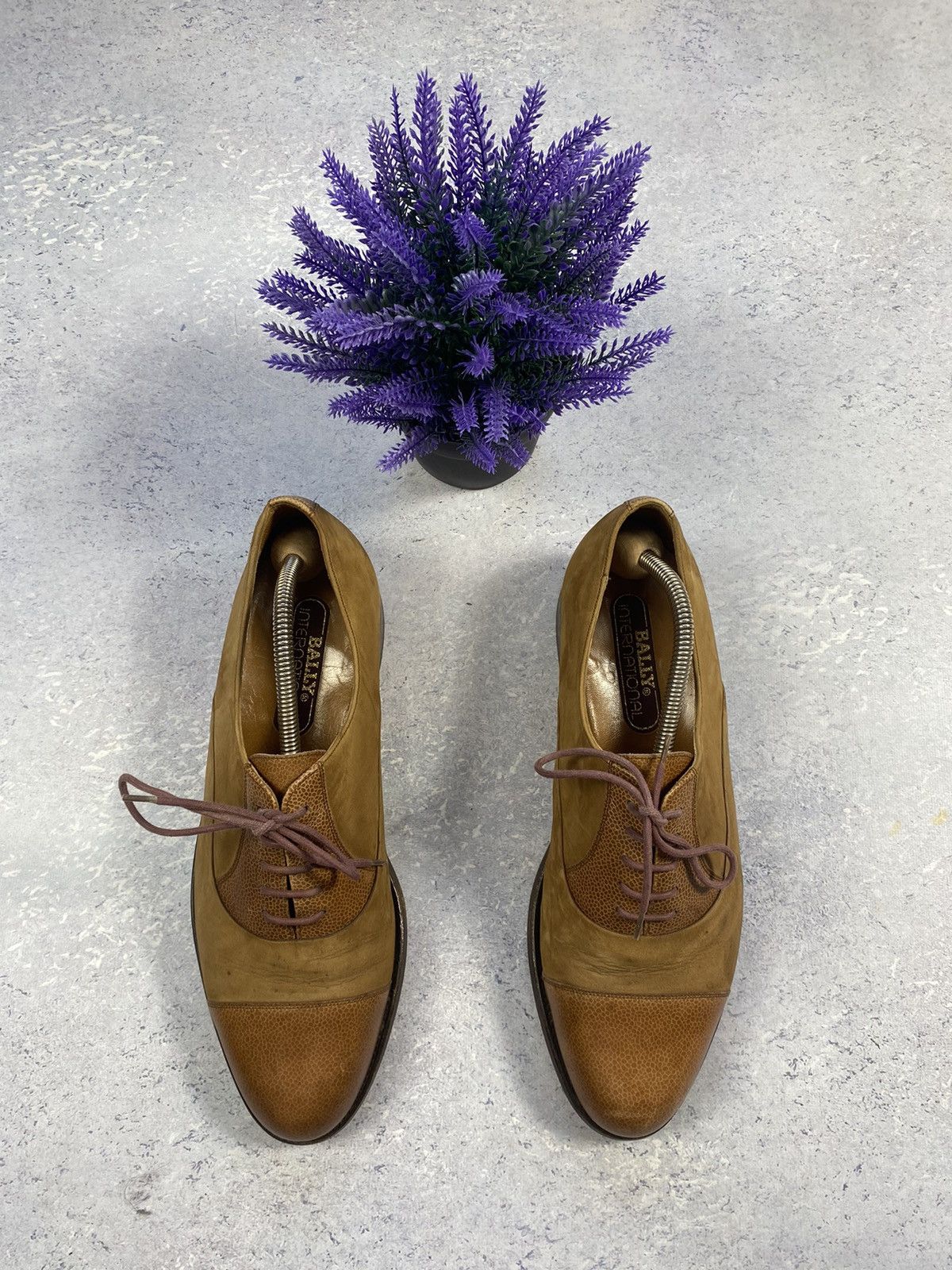 Bally Bally Suede/Leather Men’s Shoes Size US 9 1/2 Hand Made Size US 9.5 / EU 42-43 - 2 Thumbnail